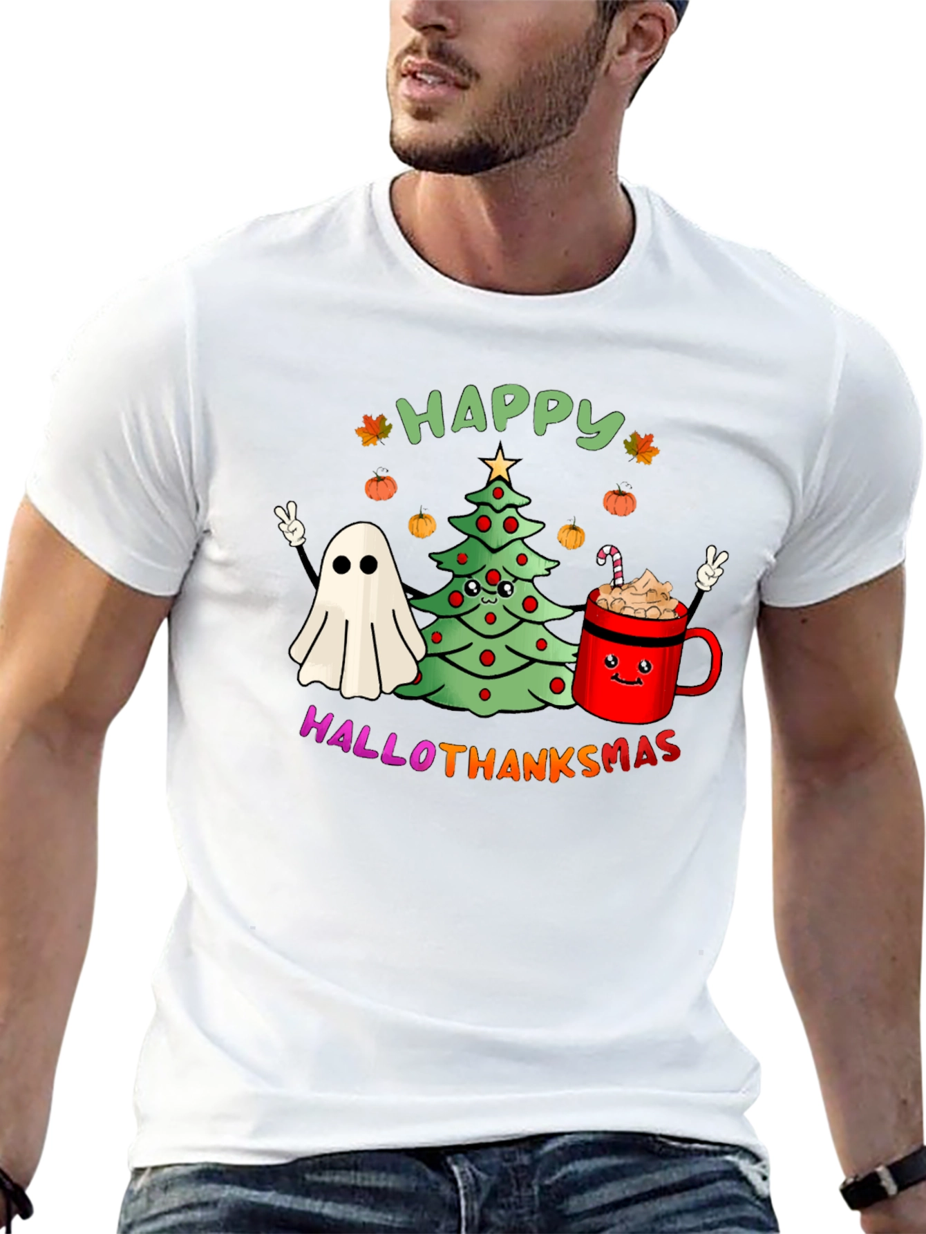 Happy Hallothanksmas T-Shirt