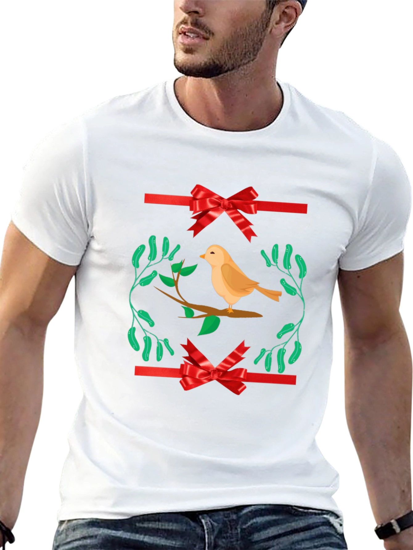 Bird on Branch Graphic Tee