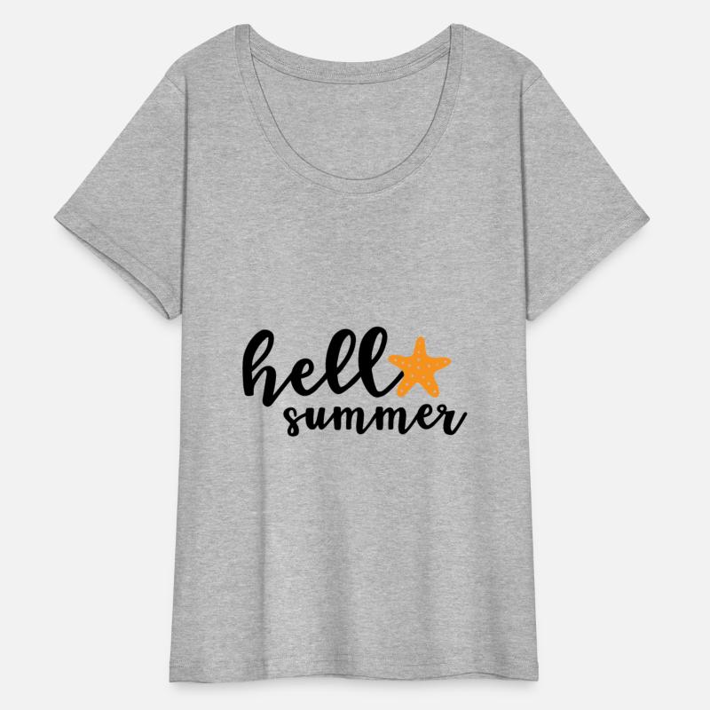 Hello summer vacation beach star Hawaii aloha