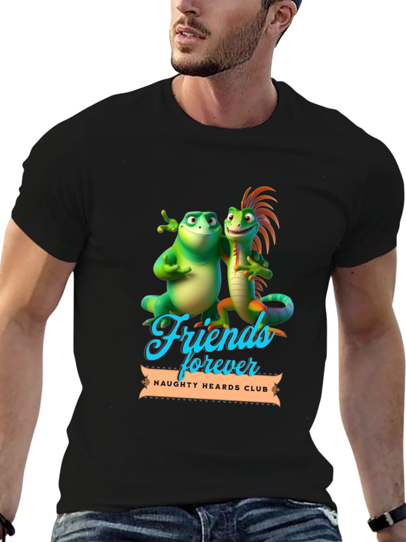 Friends Forever T-Shirt: Naughty Heards Club