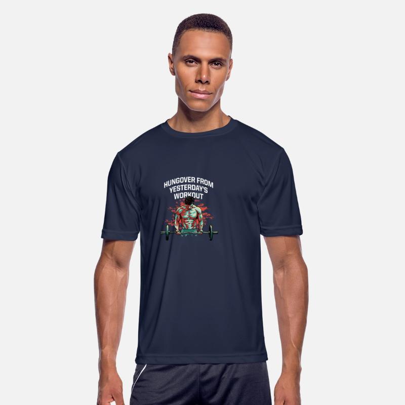 Hungover from Workout Funny Gym Humor Fitness Heal