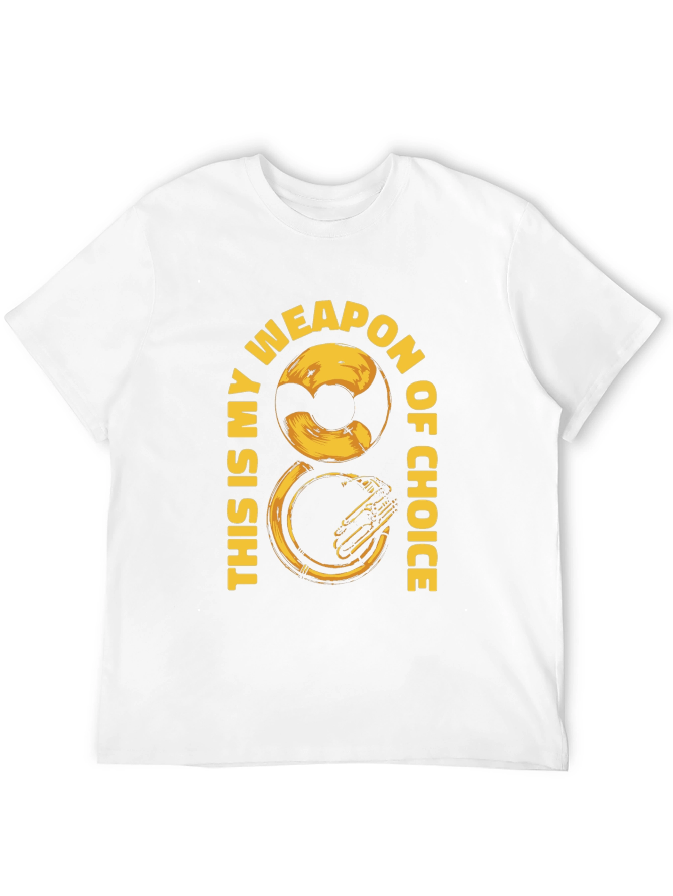 Tuba Weapon of Choice Graphic Tee