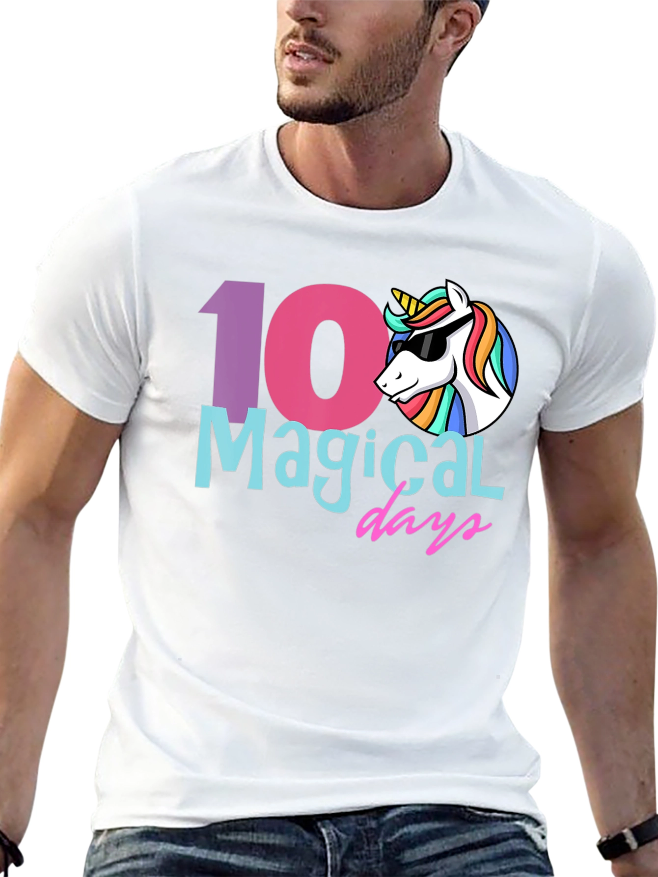 100 Magical Days Unicorn T-Shirt