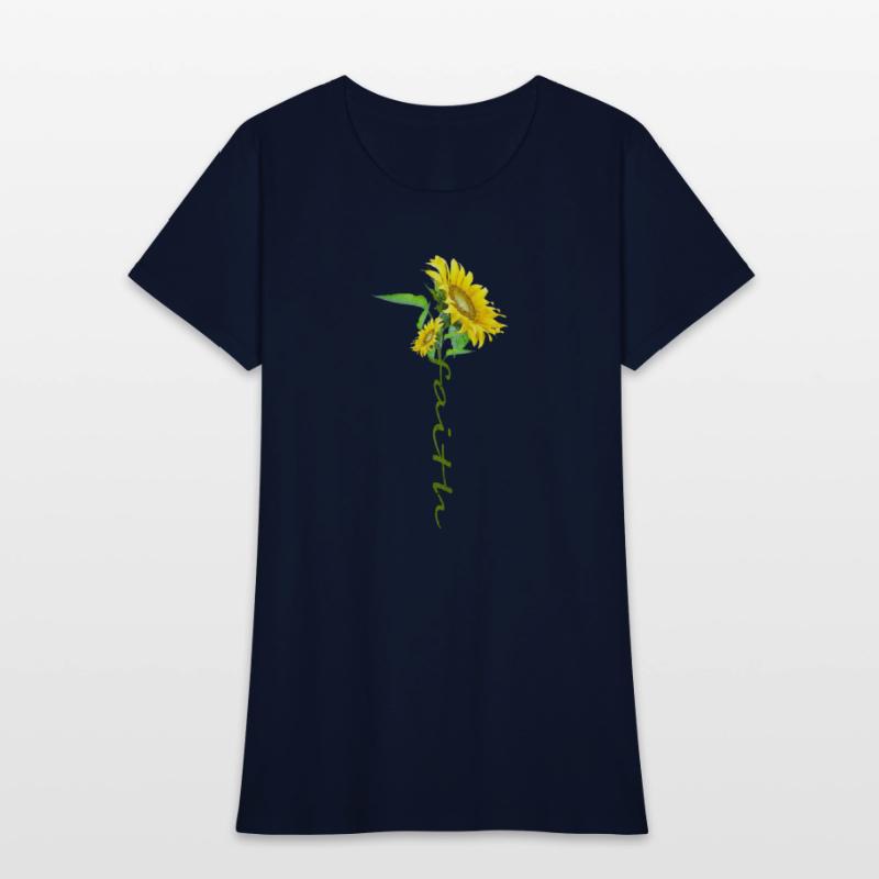 Jesus Sunflower Faith Cross Christianity Religion