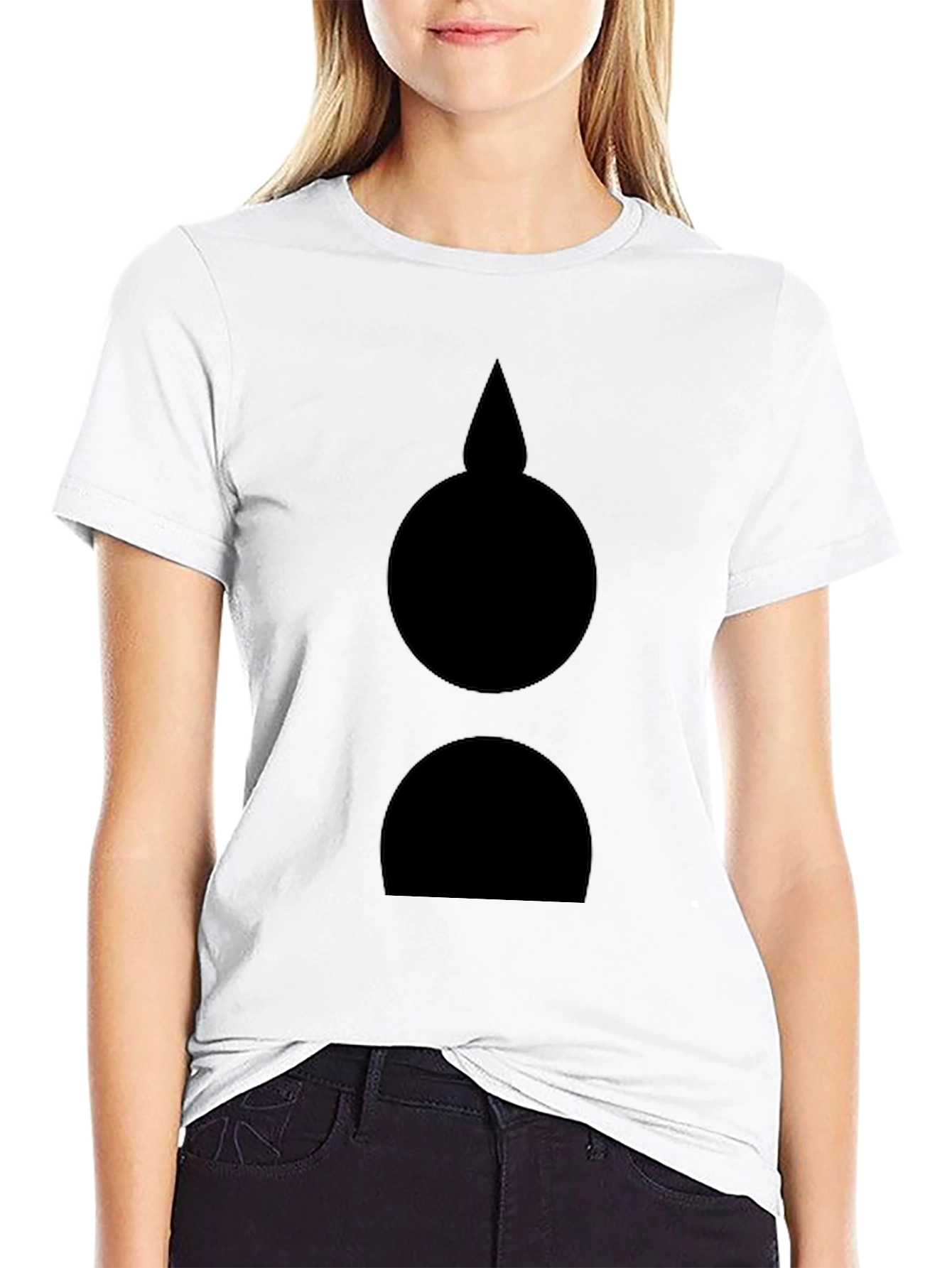 Minimalist Totem Black T-Shirt