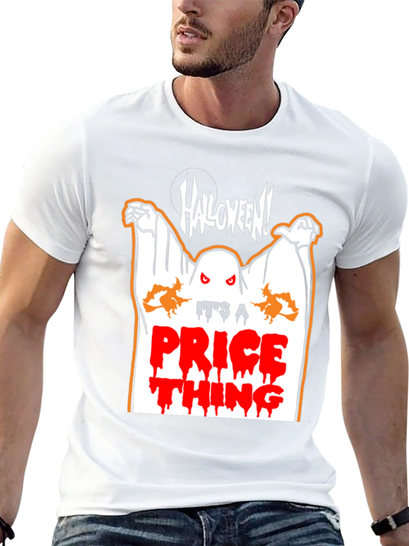 Halloween Ghost Tee - Its A Price Thing