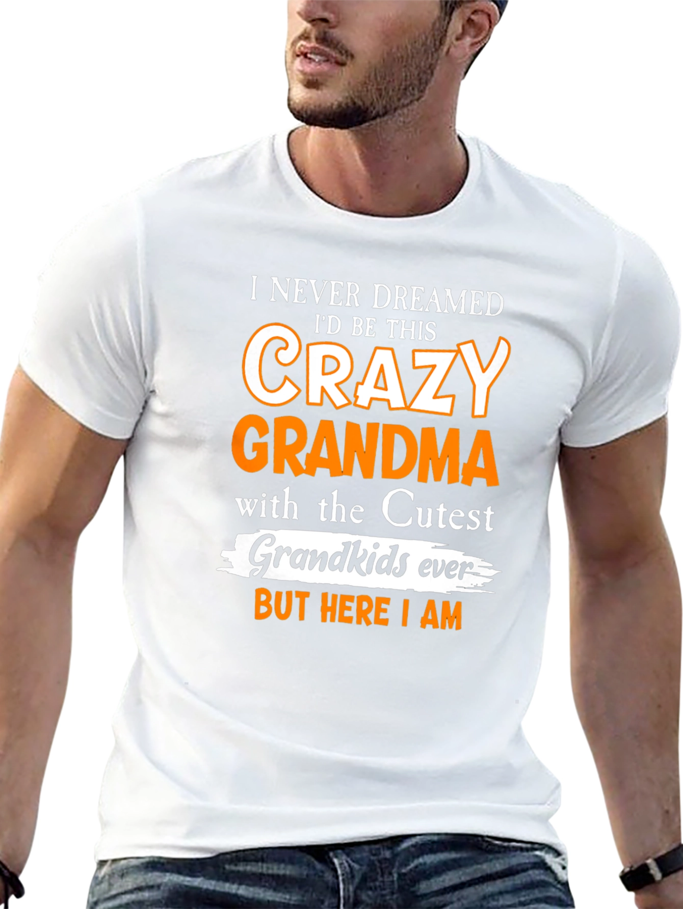 Crazy Grandma T-Shirt - Cute Grandkids Gift