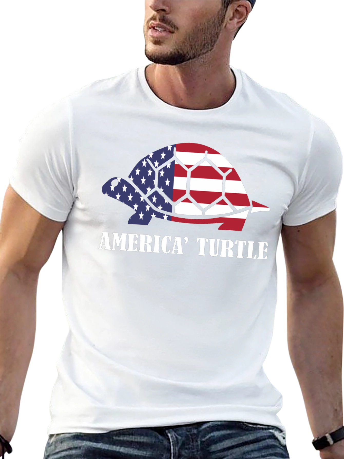 America Turtle T-Shirt