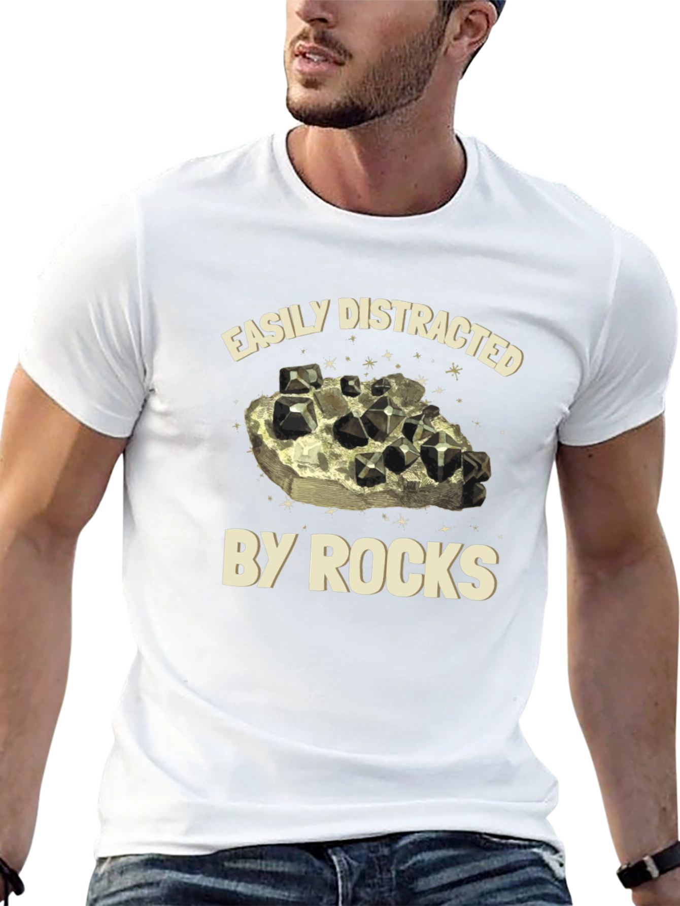 Easily Distracted by Rocks T-Shirt