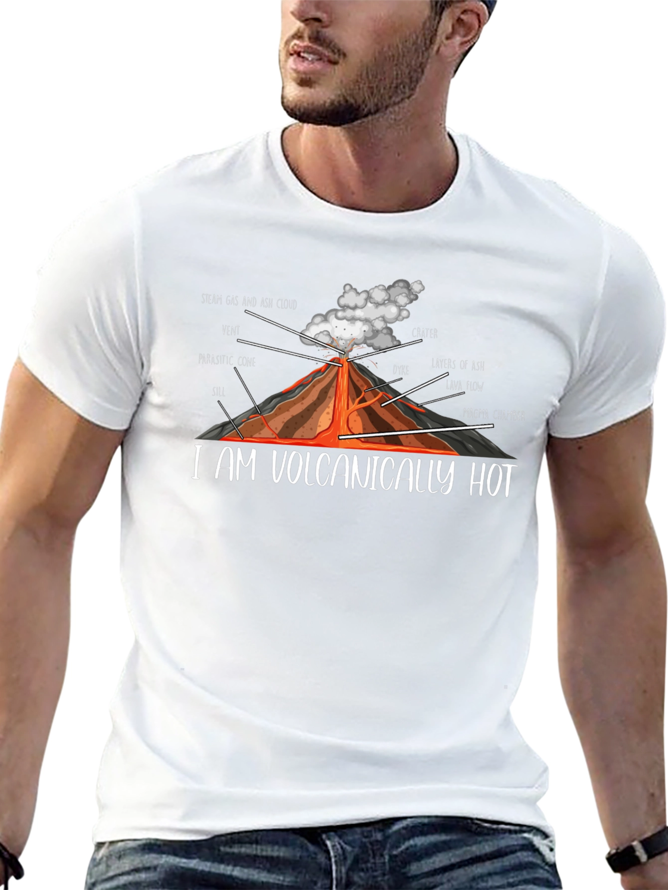 Volcanically Hot Graphic Tee