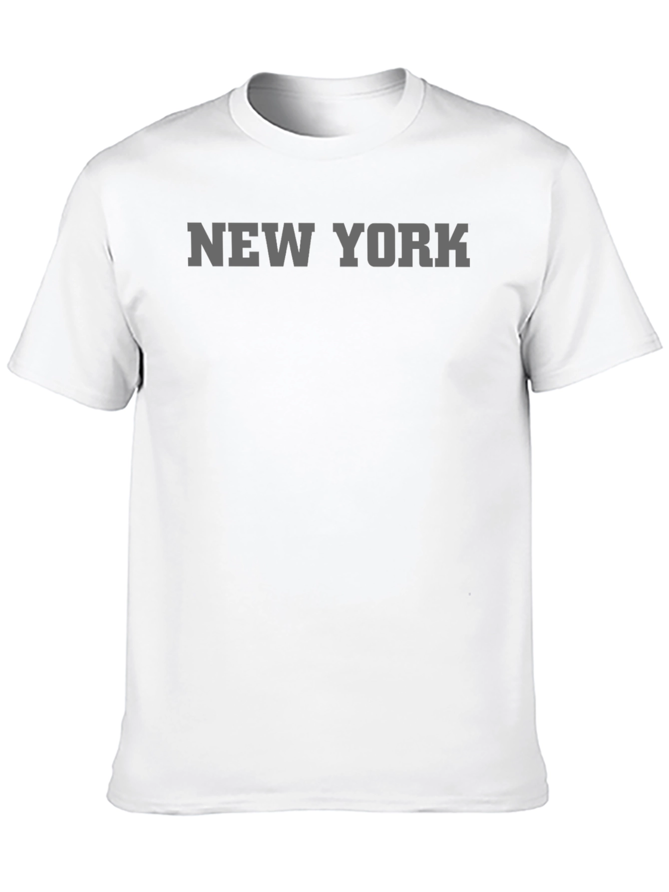 New York Graphic Print Crewneck T-Shirt