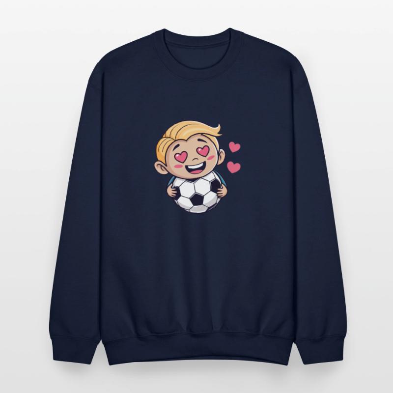 Love for soccer kawaii anime design