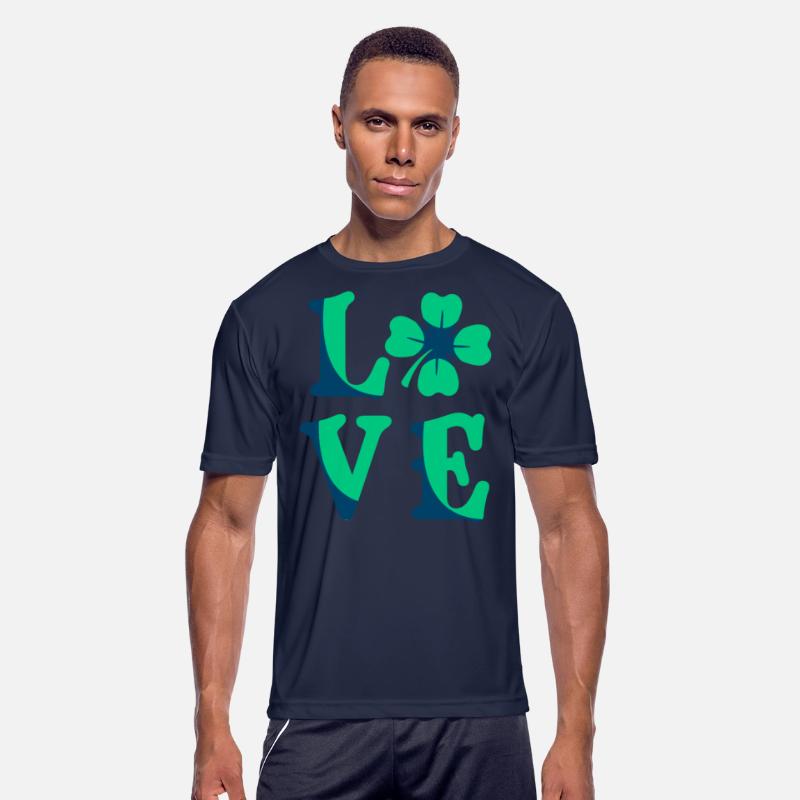 Love shamrock lucky charm St. Patrick's Day