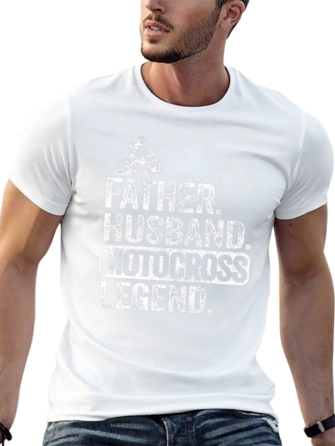 Father Husband Motocross Legend T-Shirt