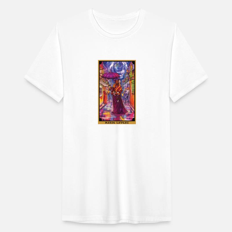 Marie Laveau Justice Tarot Card Apparel