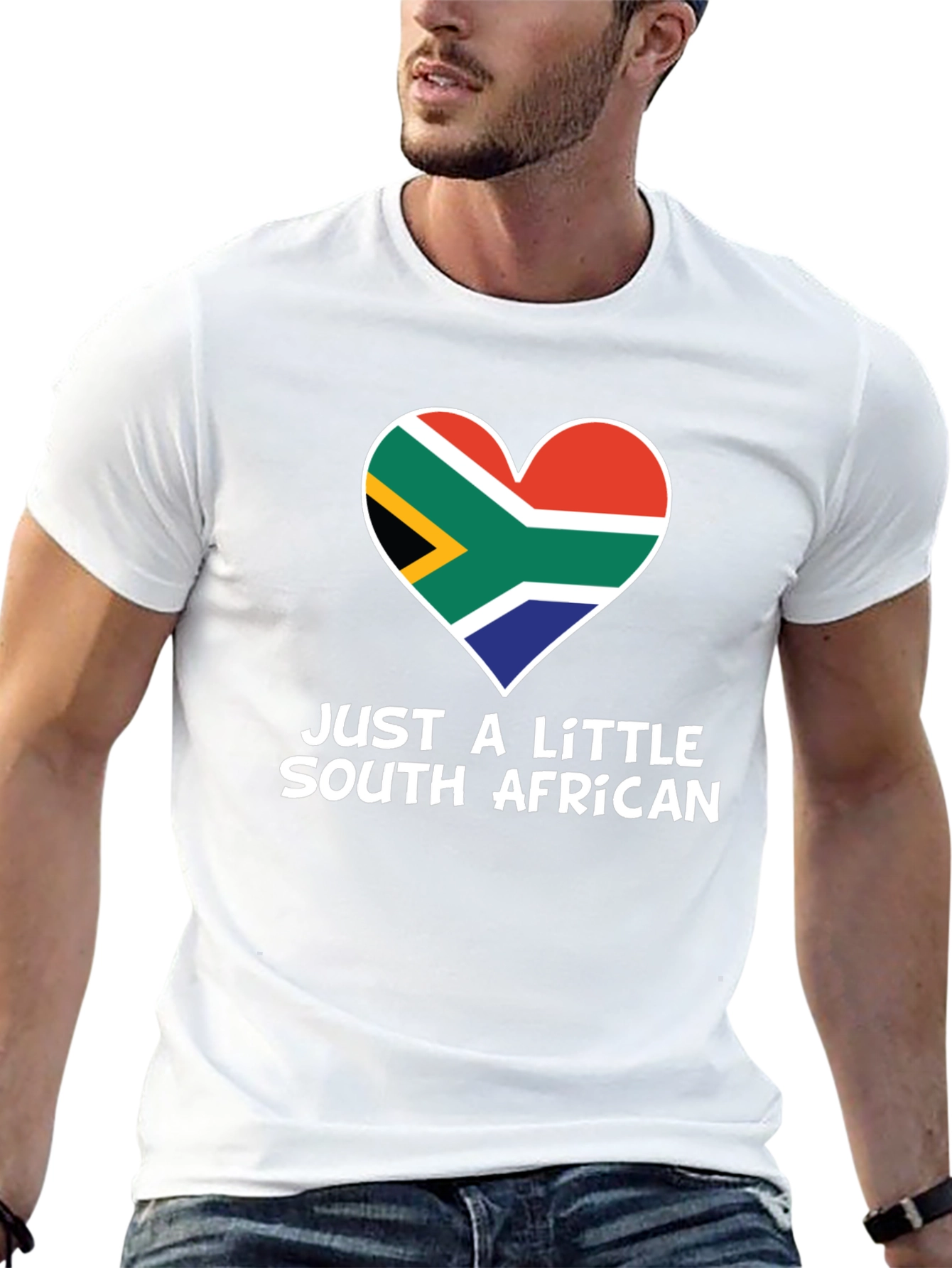 South African Heart Flag T-Shirt