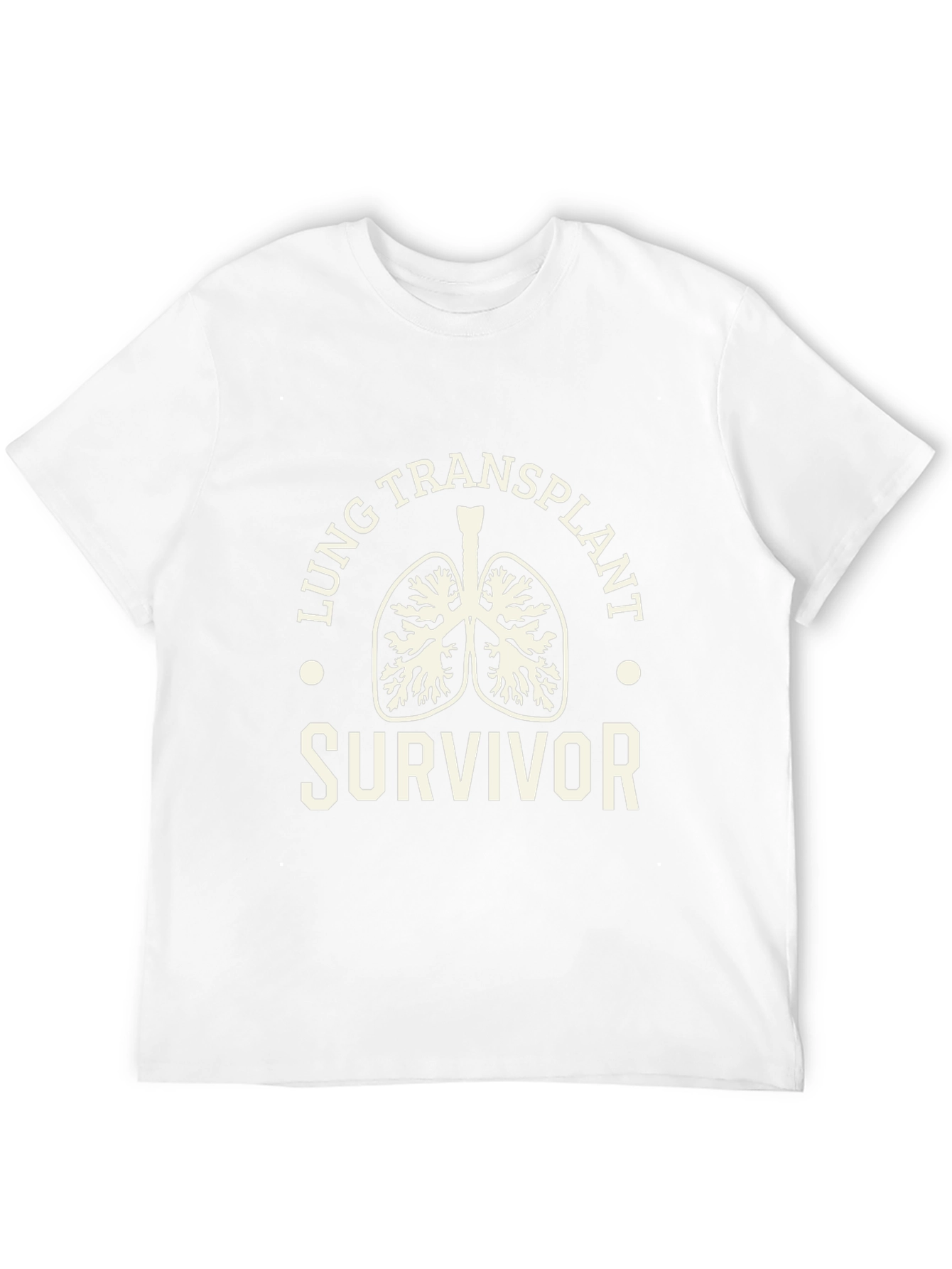 Lung Transplant Survivor Graphic T-Shirt