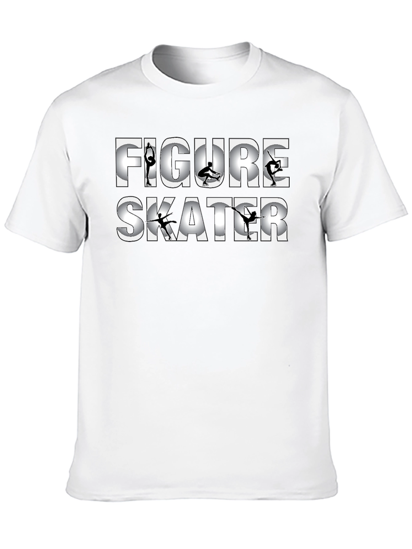 Figure Skater T-Shirt - Stylish Ice Skating Tee