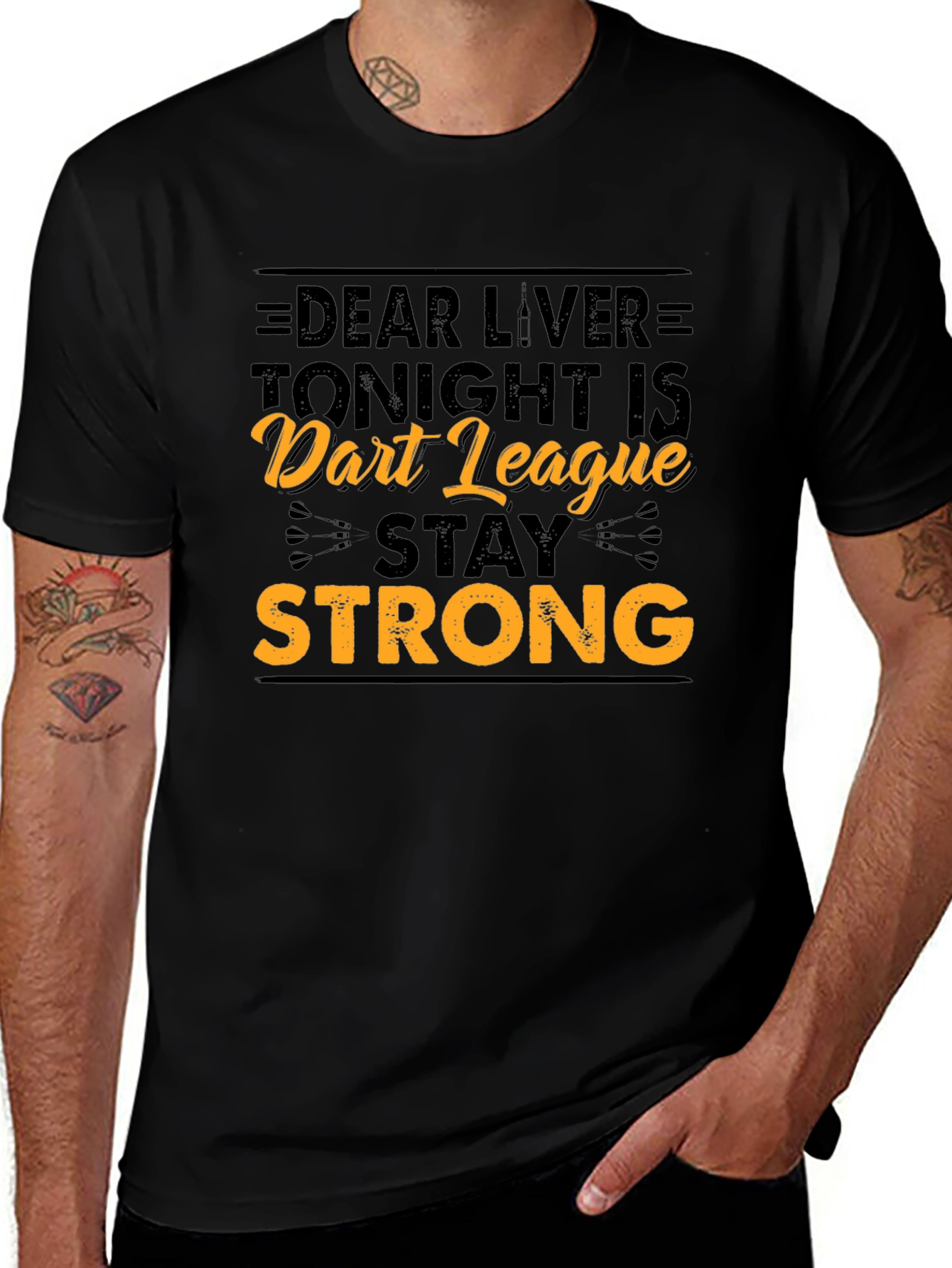 Dear Liver Dart League T-Shirt