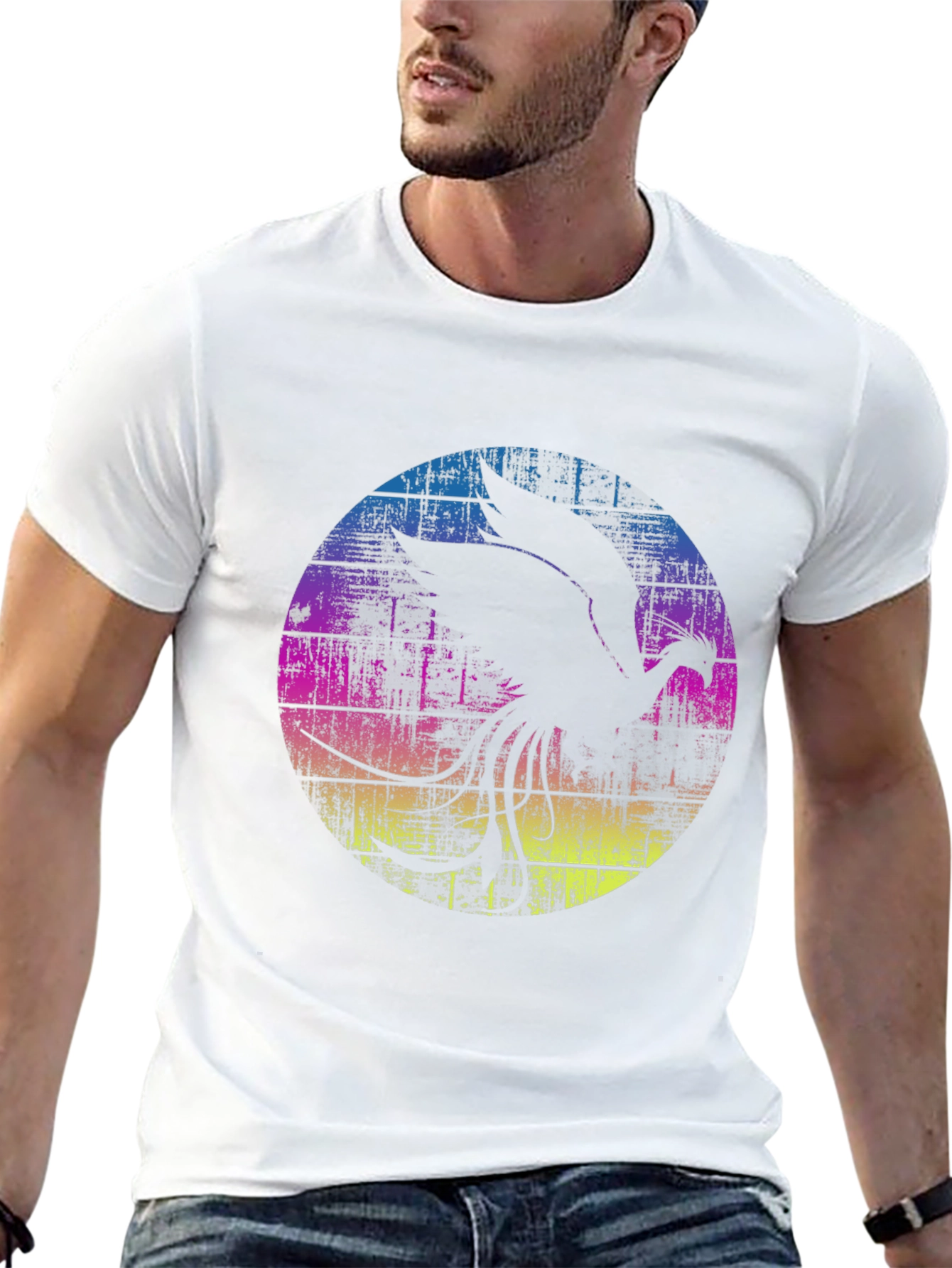Phoenix Retro Graphic T-Shirt