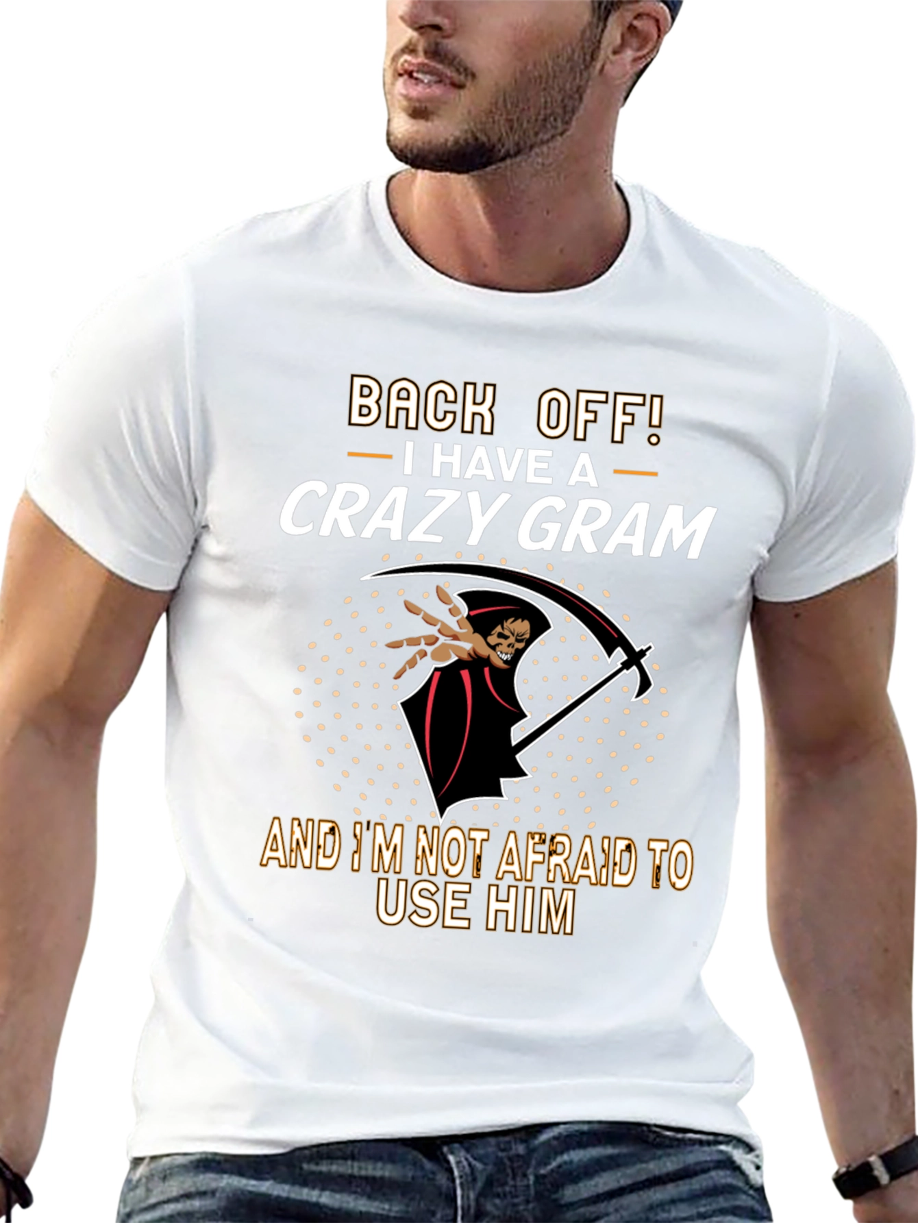Crazy Gram T-Shirt - Back Off!