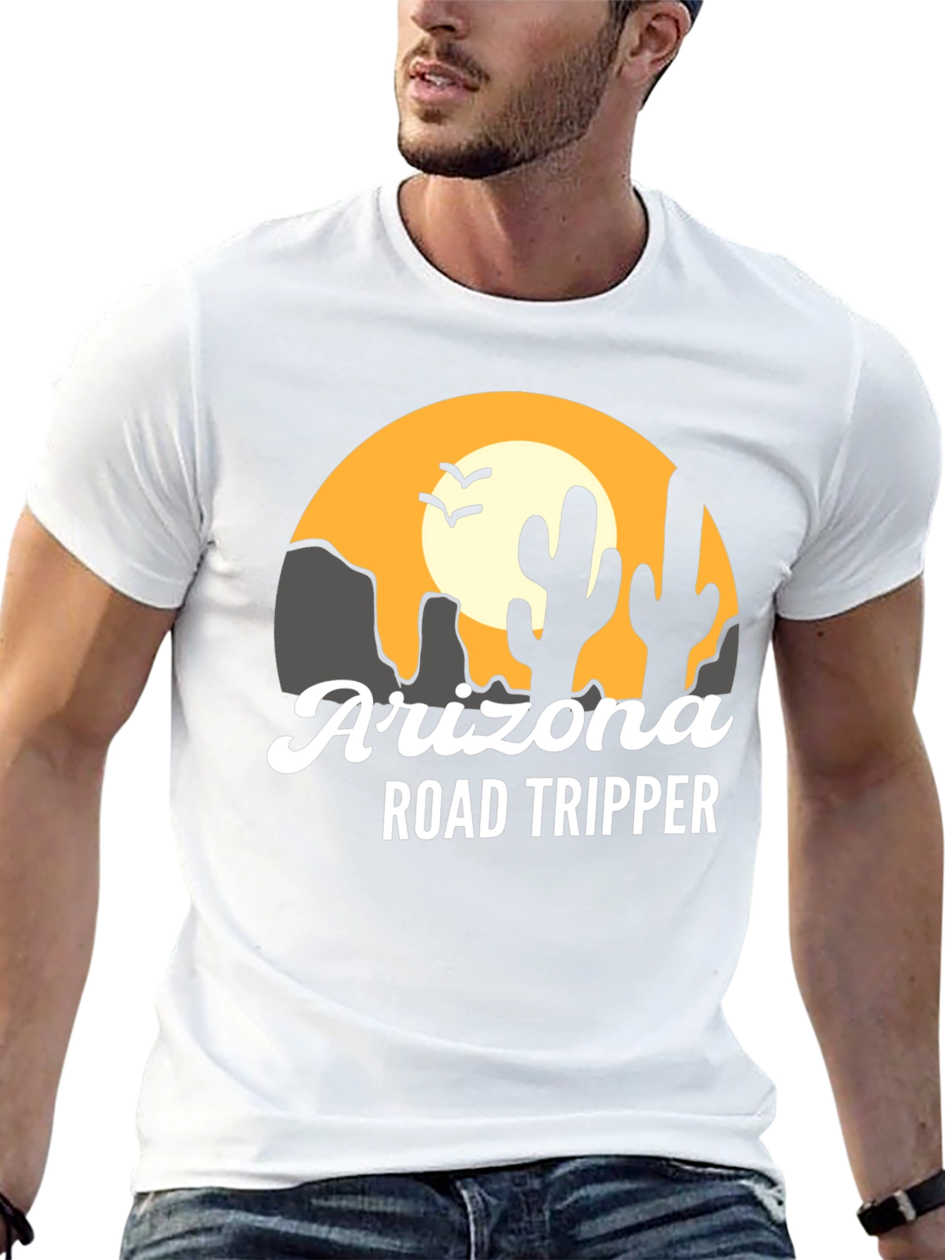 Arizona Road Tripper Graphic Tee - Black