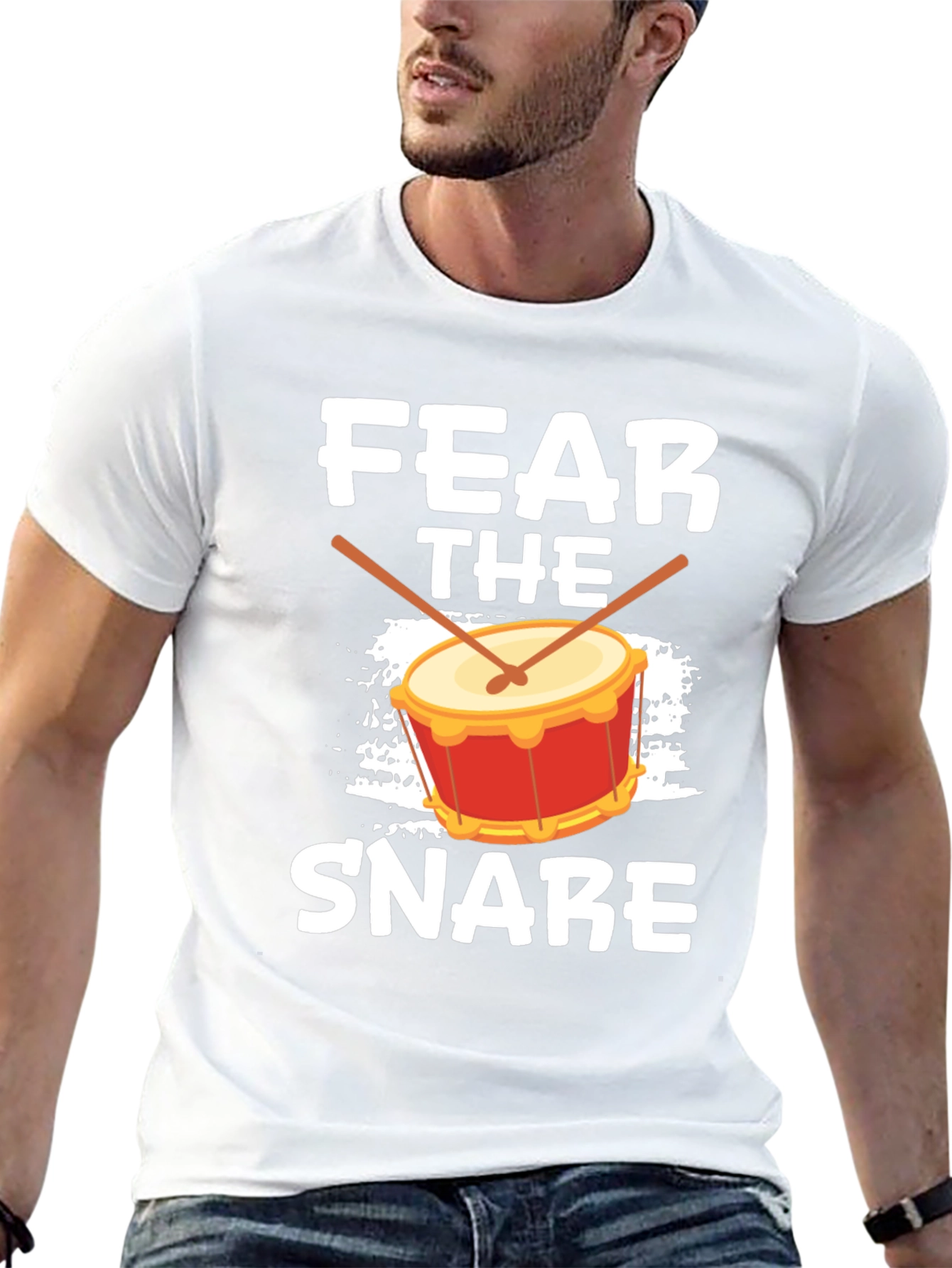 Fear The Snare Drummer Tee