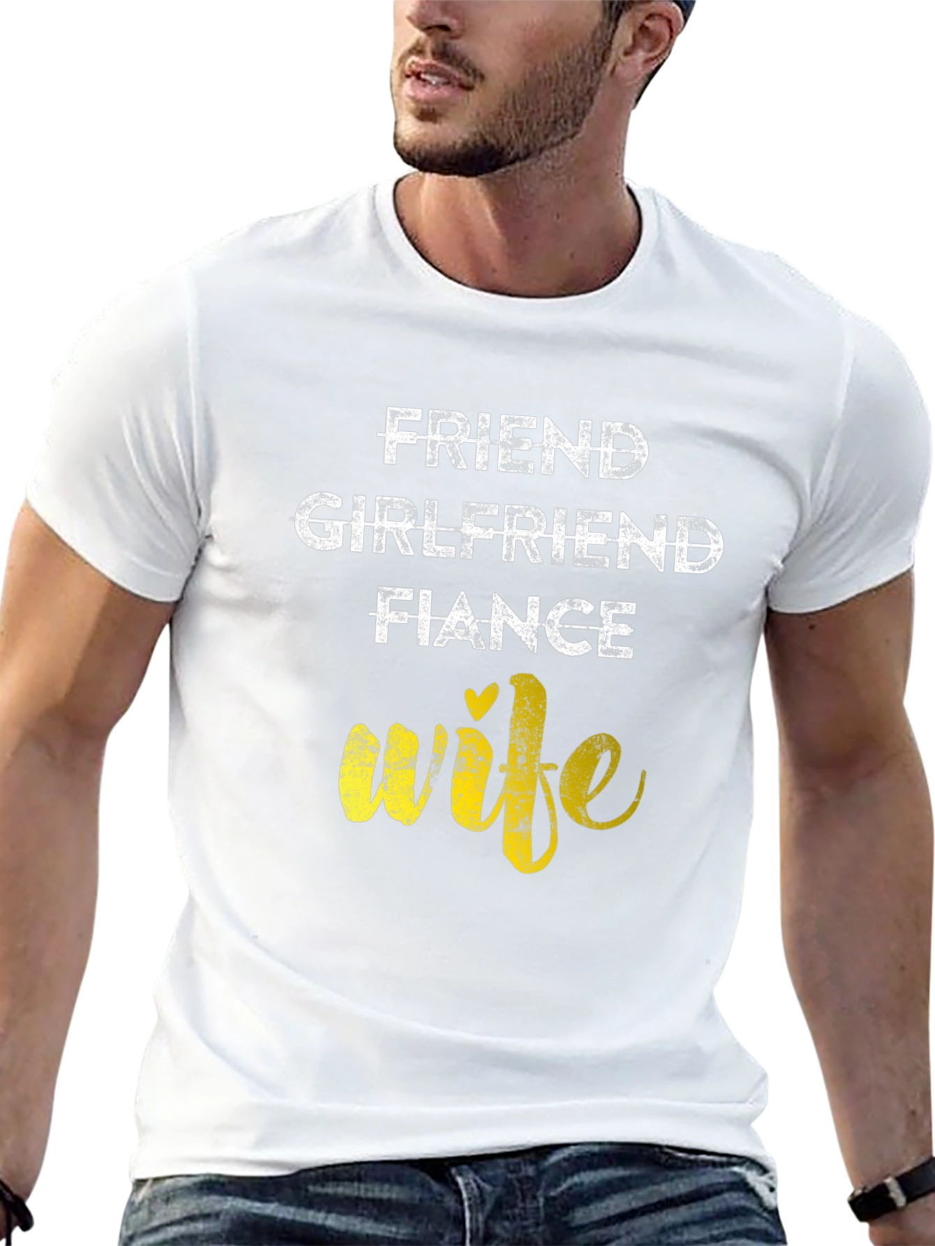 Evolved to Wife Graphic Tee - Black
