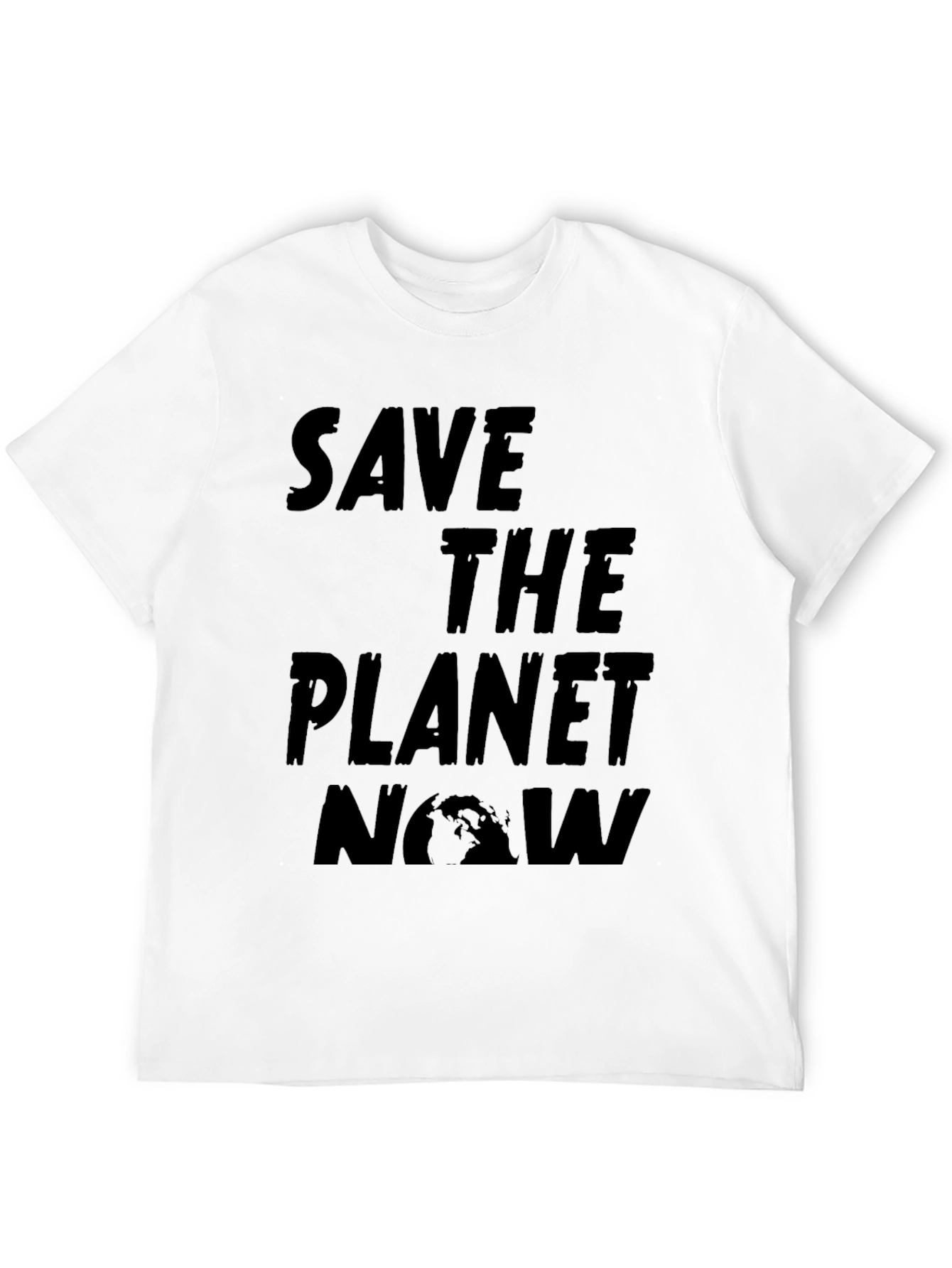 Save the Planet Now Eco-Friendly T-Shirt