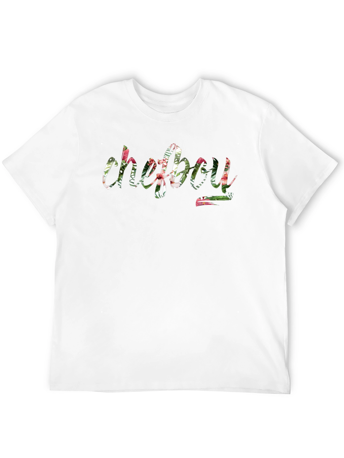 Chefboy Floral Print T-Shirt - Casual Style