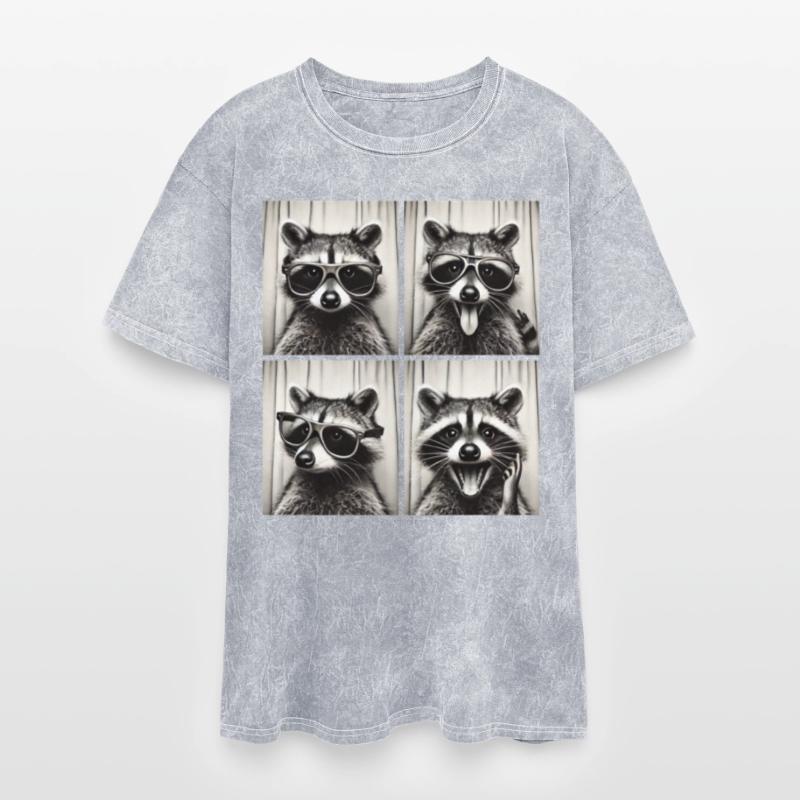 Photobooth Raccoon with Sunglasses