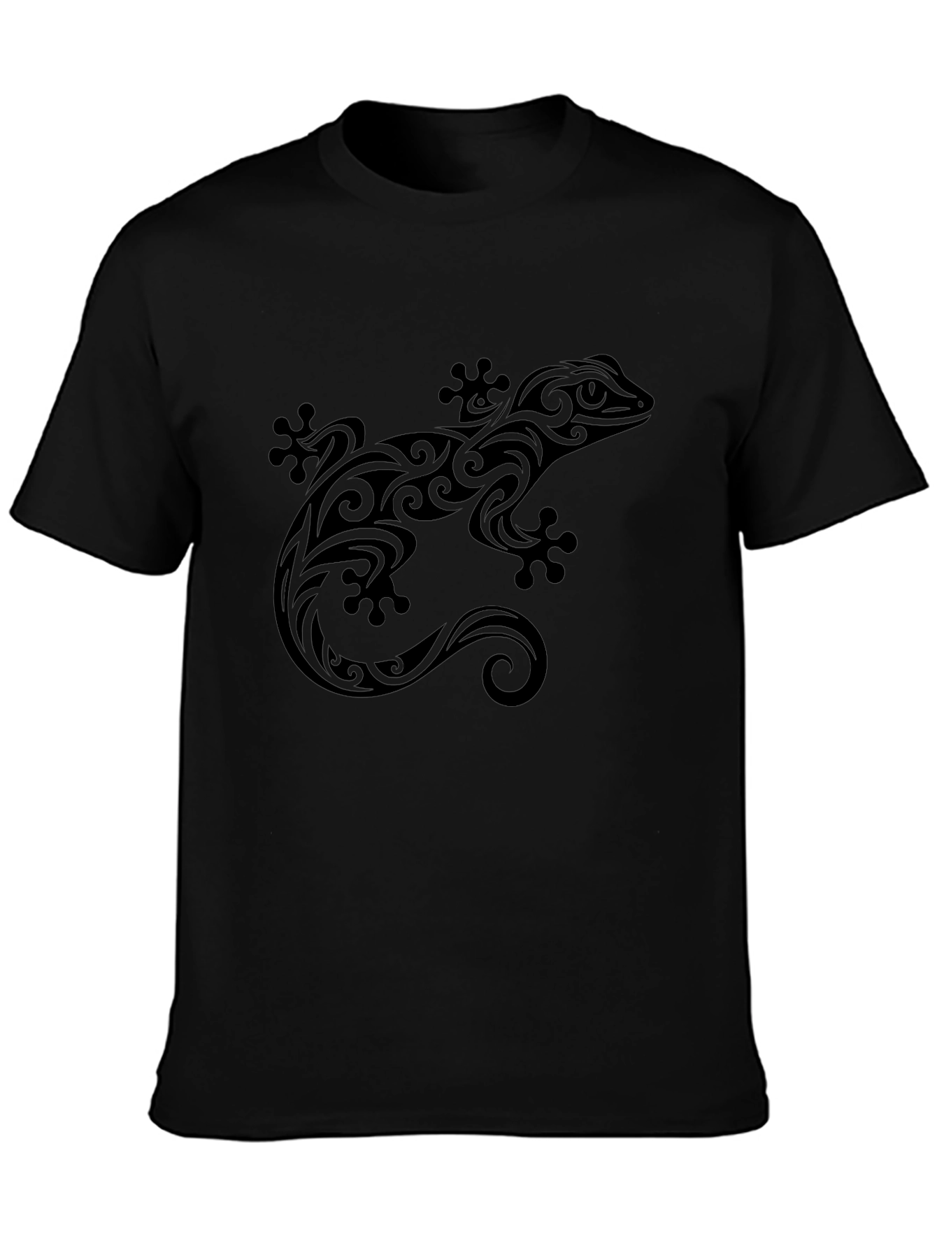 Tribal Lizard Graphic T-Shirt