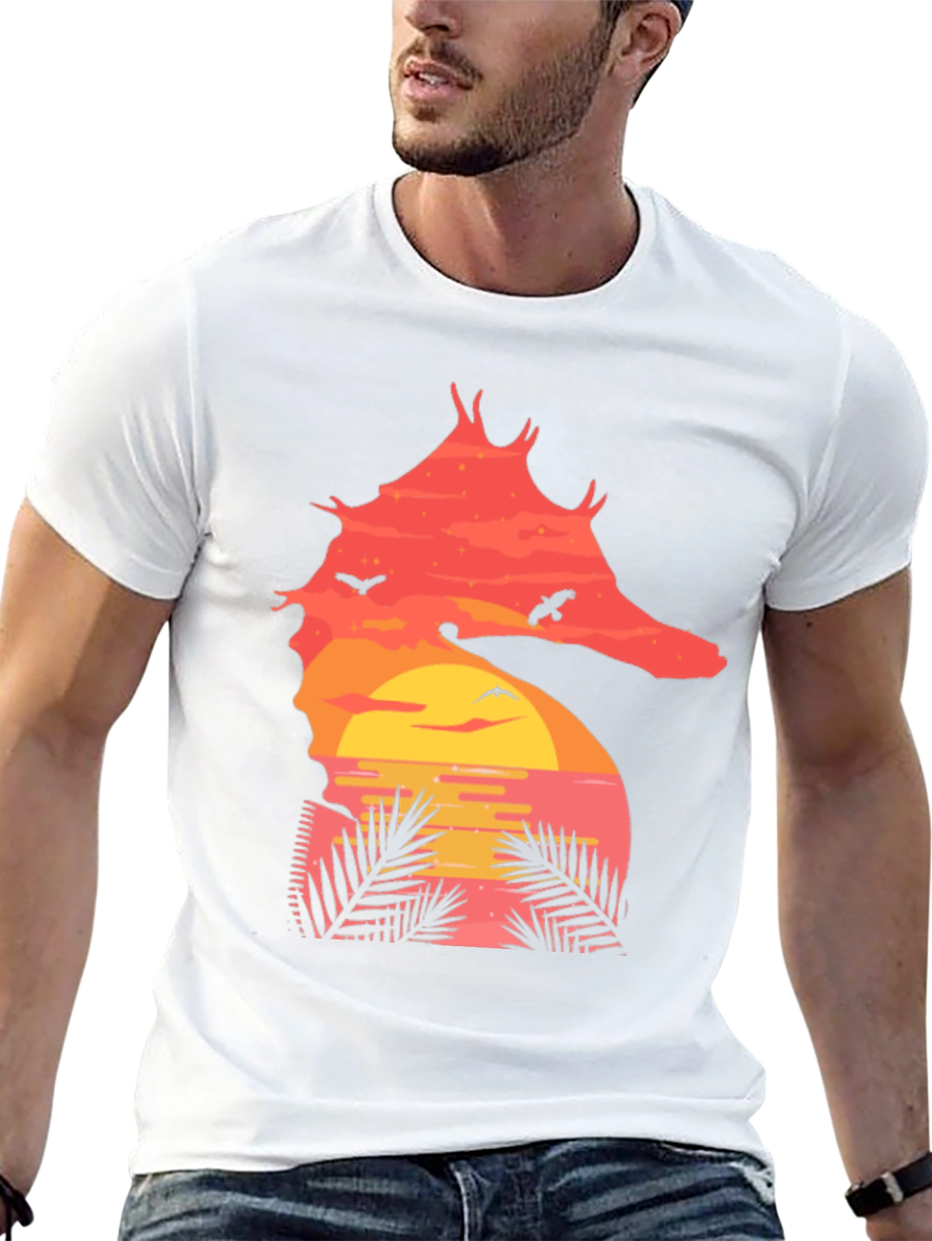 Sunset Seahorse T-Shirt
