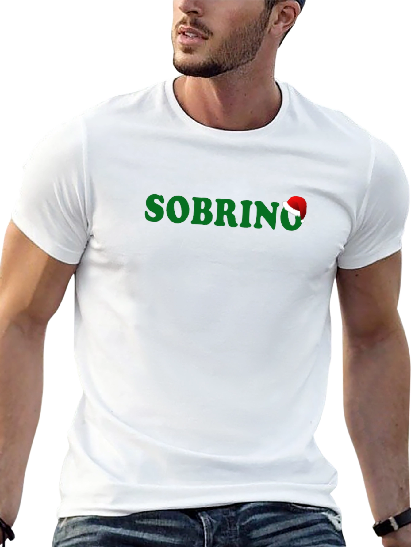 Sobrino Santa Hat T-Shirt