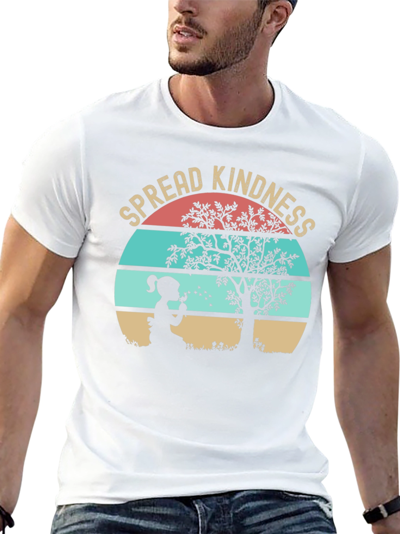 Spread Kindness Graphic Tee - Unisex Soft Cotton Shirt