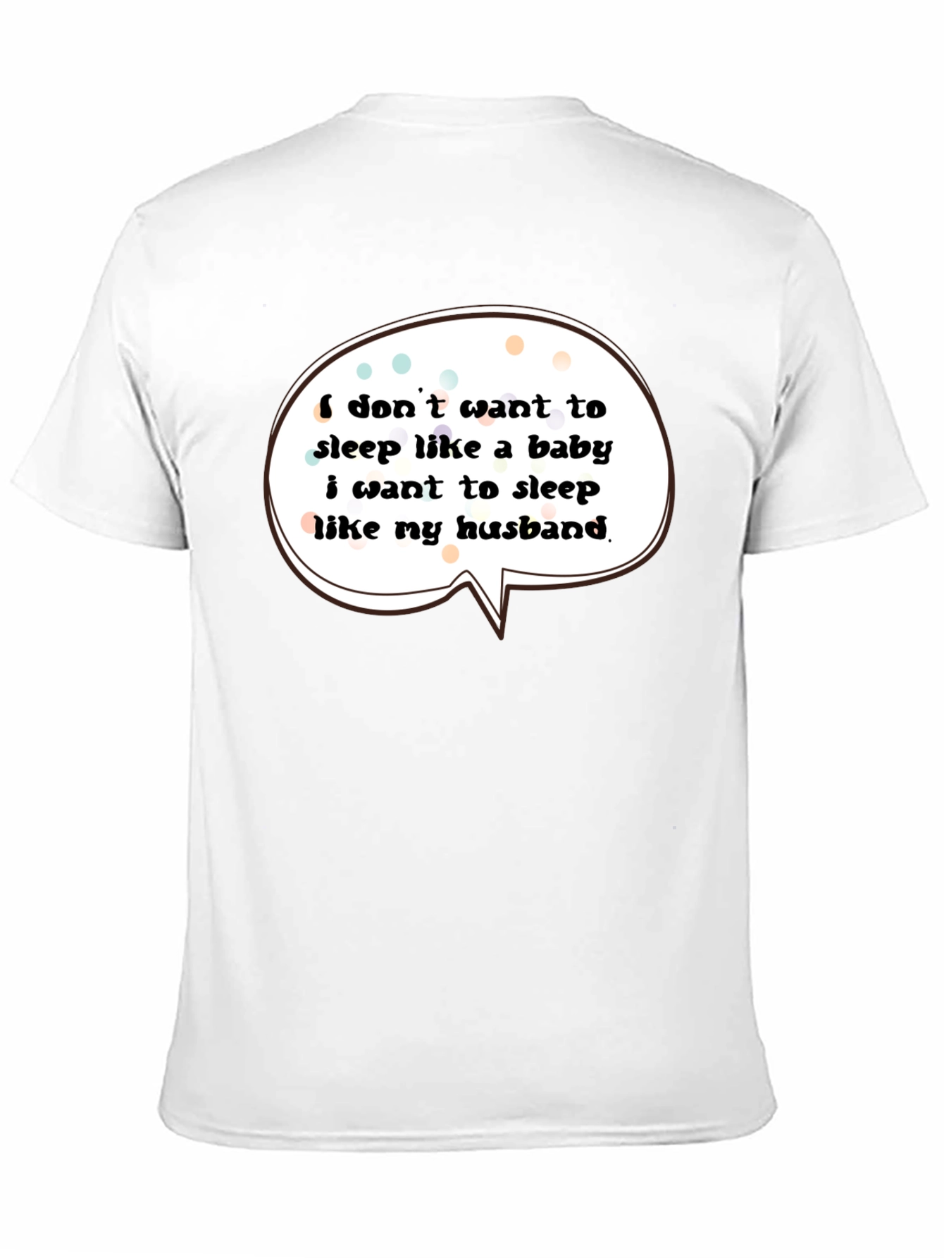 Funny Husband Sleep T-Shirt
