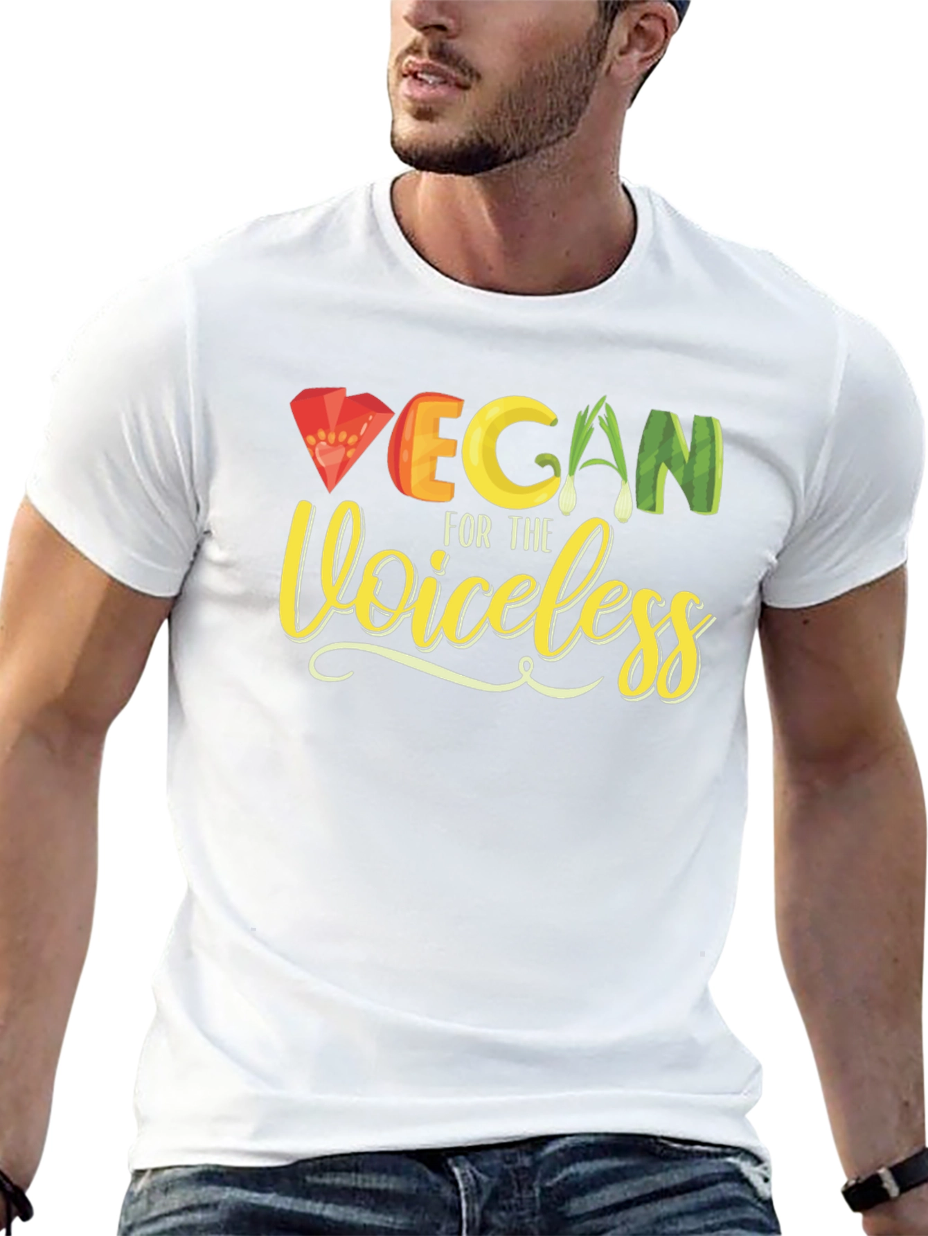 Vegan for the Voiceless Graphic Tee