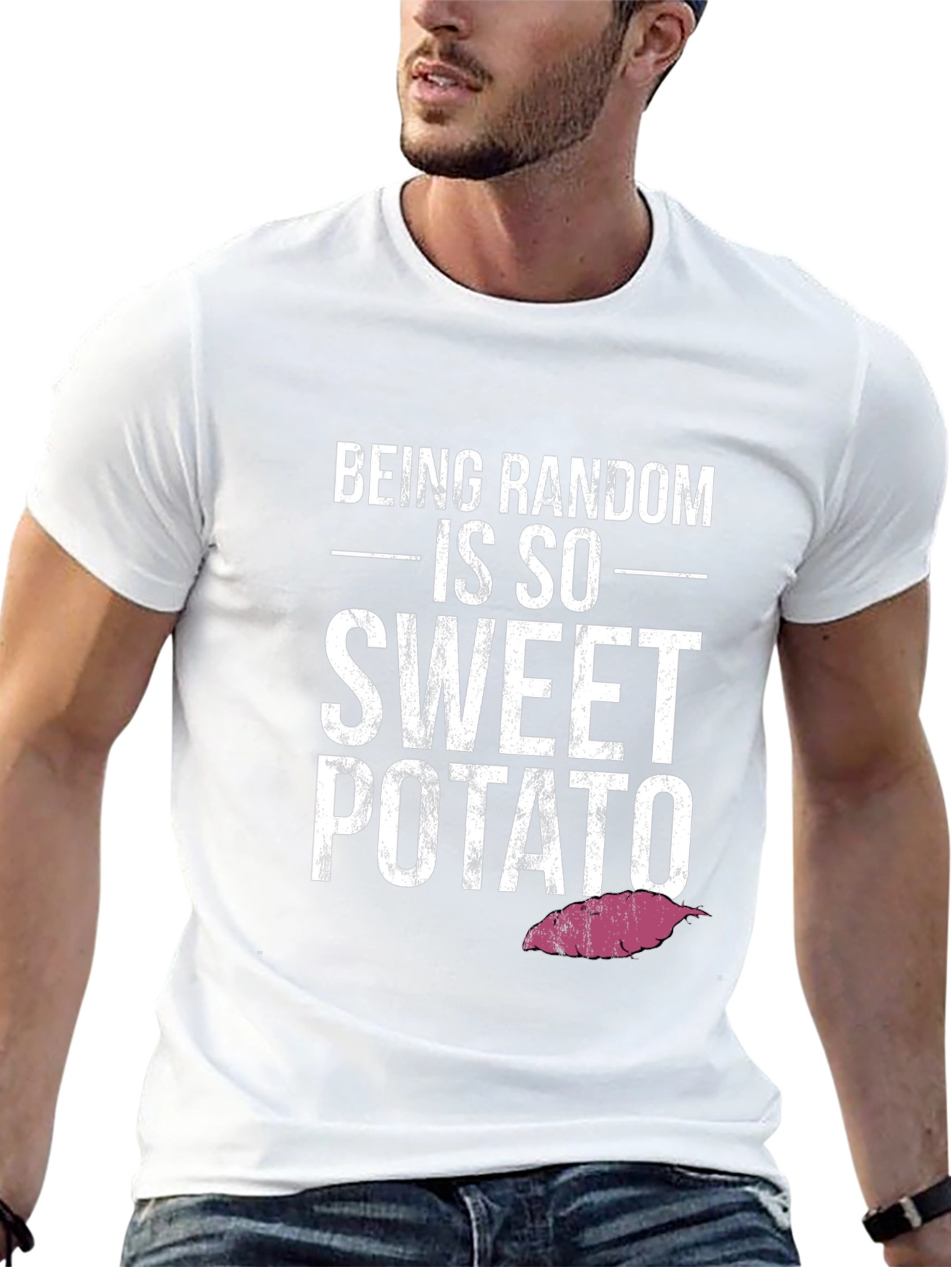 Being Random Sweet Potato Graphic Tee