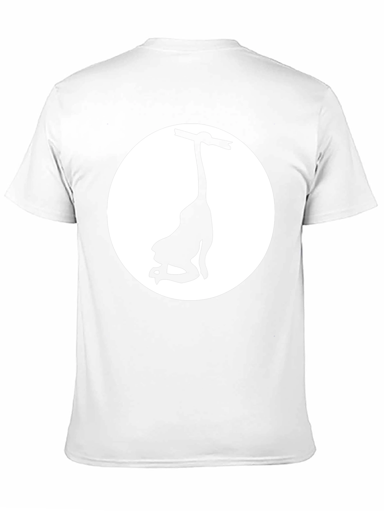 Unique Graphic Tee: Hang in There Design