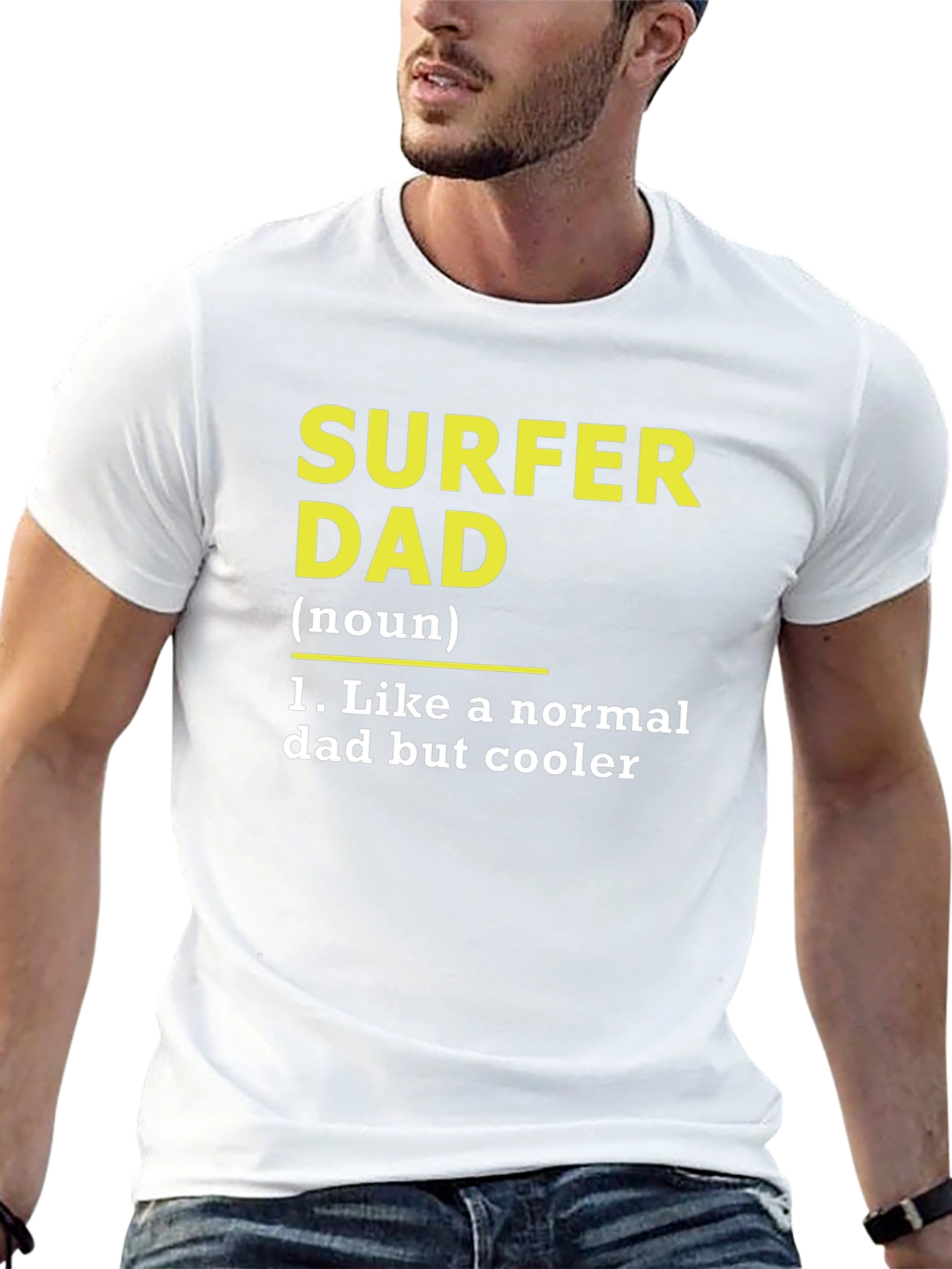 Surfer Dad T-Shirt - Cool Dad Definition