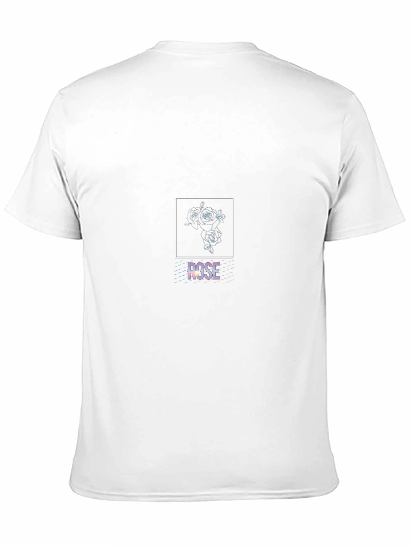 Rose Graphic Black T-Shirt