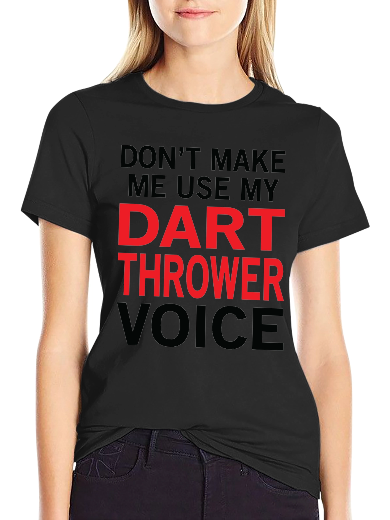 Dart Thrower Voice Funny T-Shirt