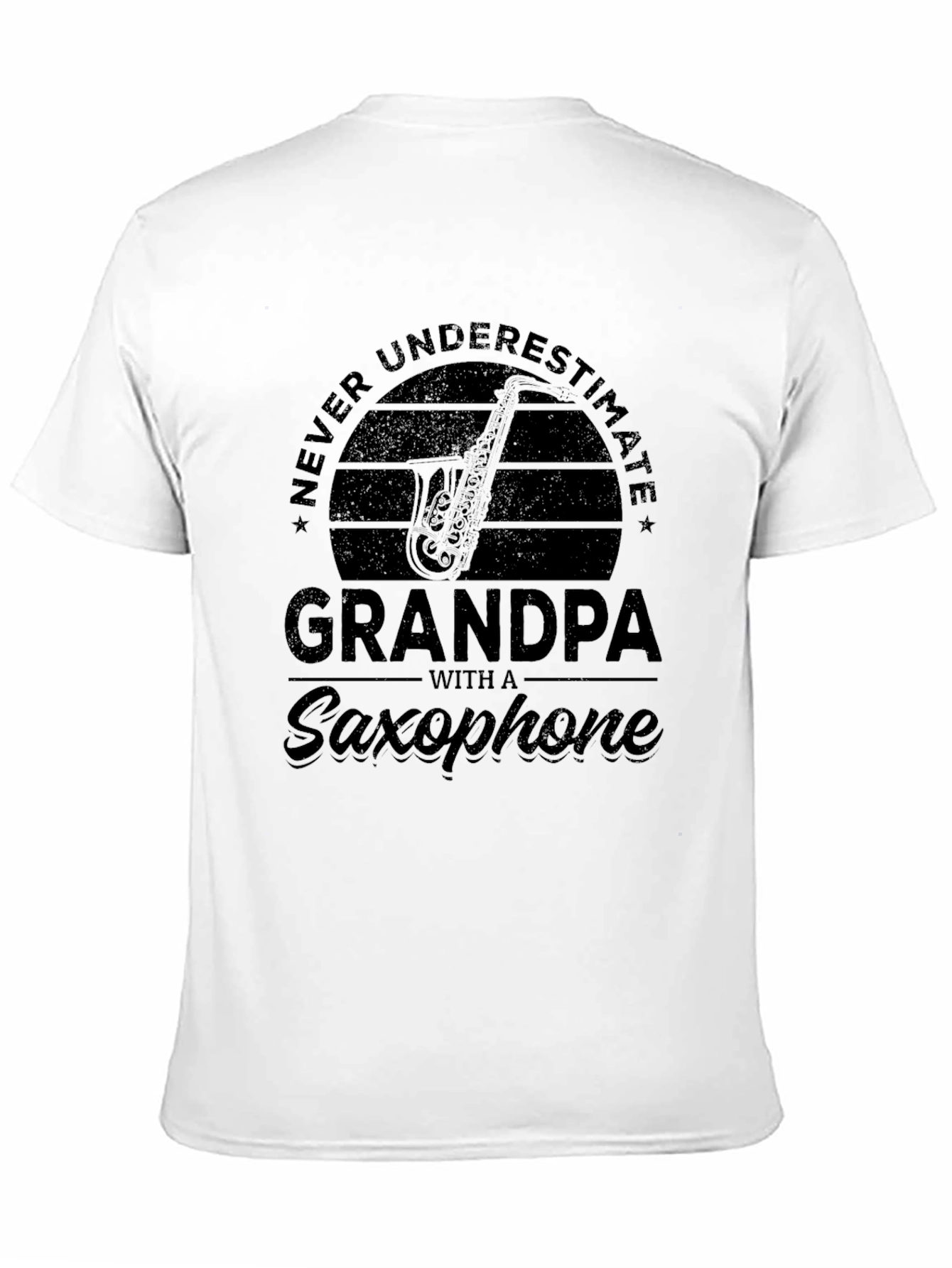Grandpa With A Saxophone T-Shirt