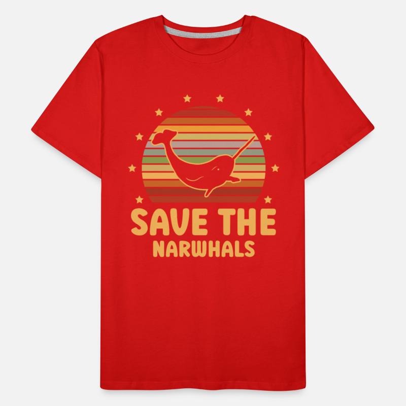 Save The Narwhals Sea Unicorn Animal Lover Narwhal