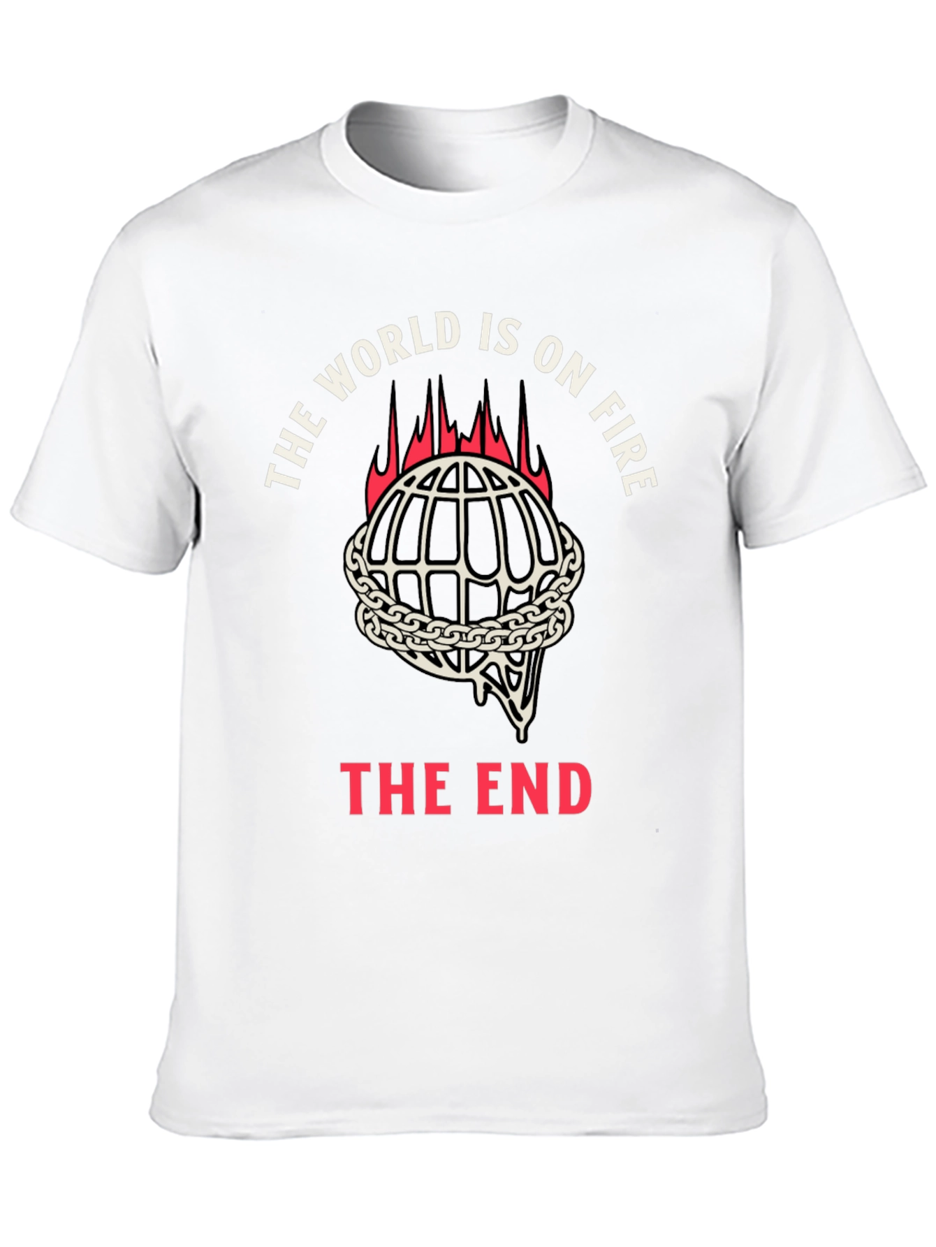 The World is on Fire Graphic T-Shirt