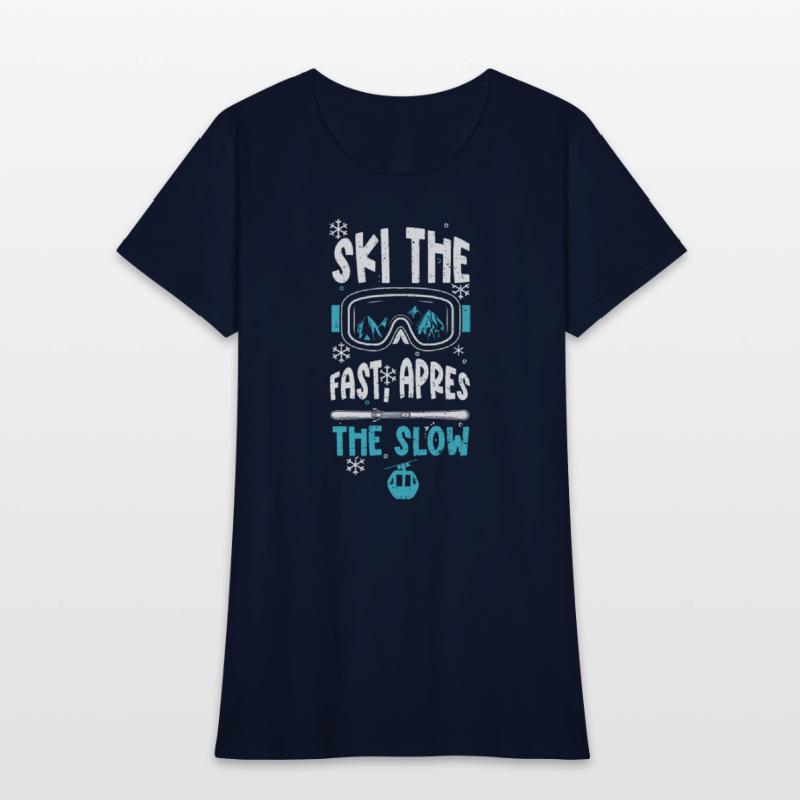 Ski the fast, apres the slow