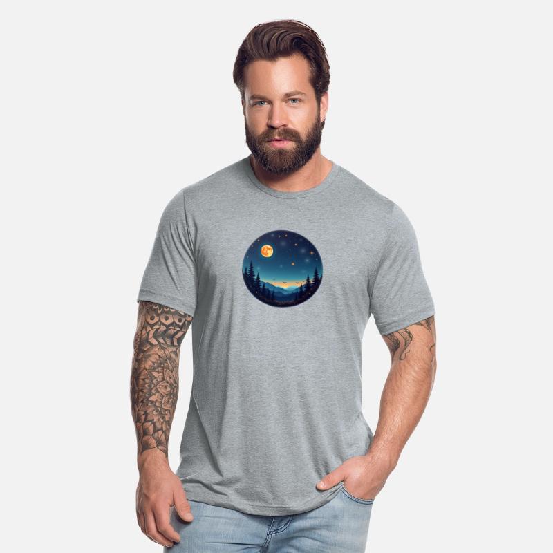 Starry Night Mountain