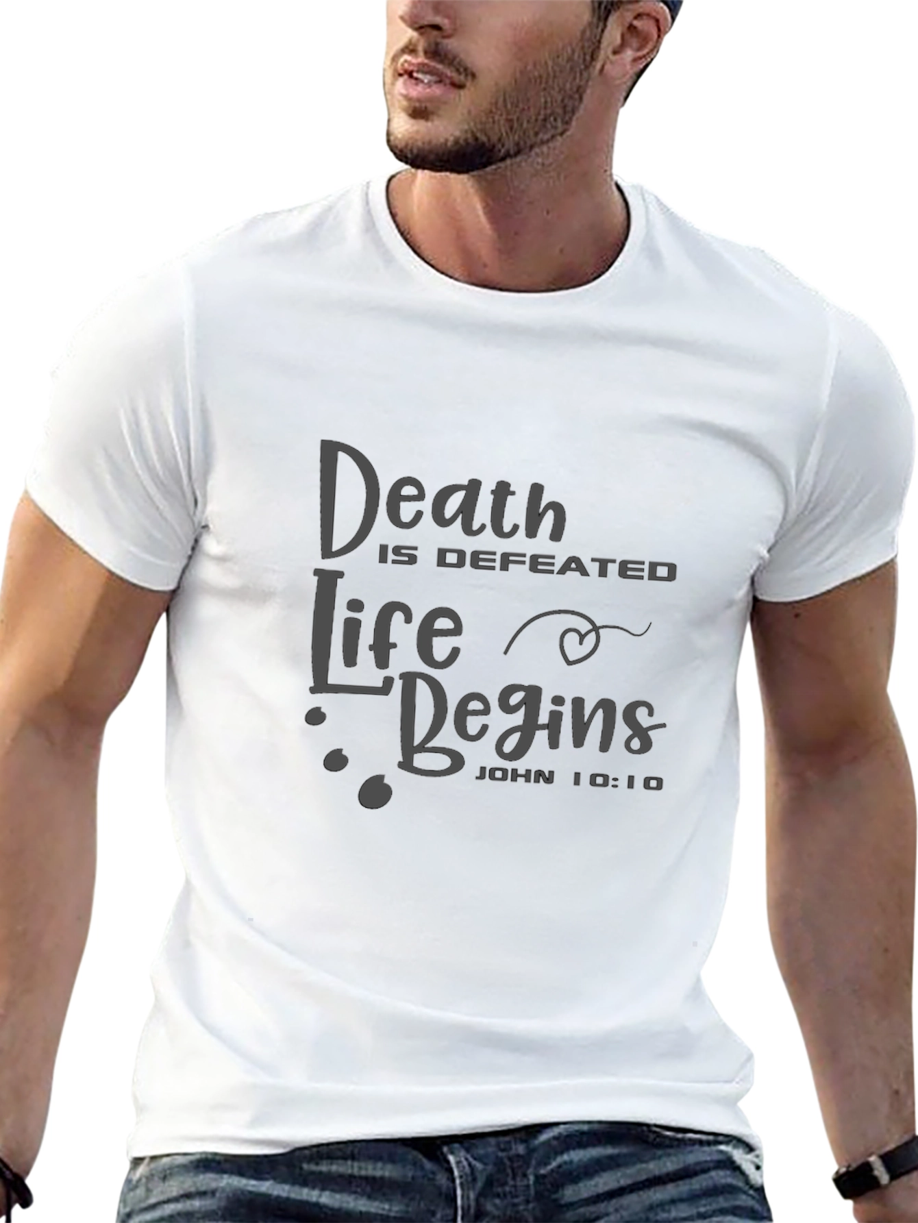 Death is Defeated Christian T-Shirt