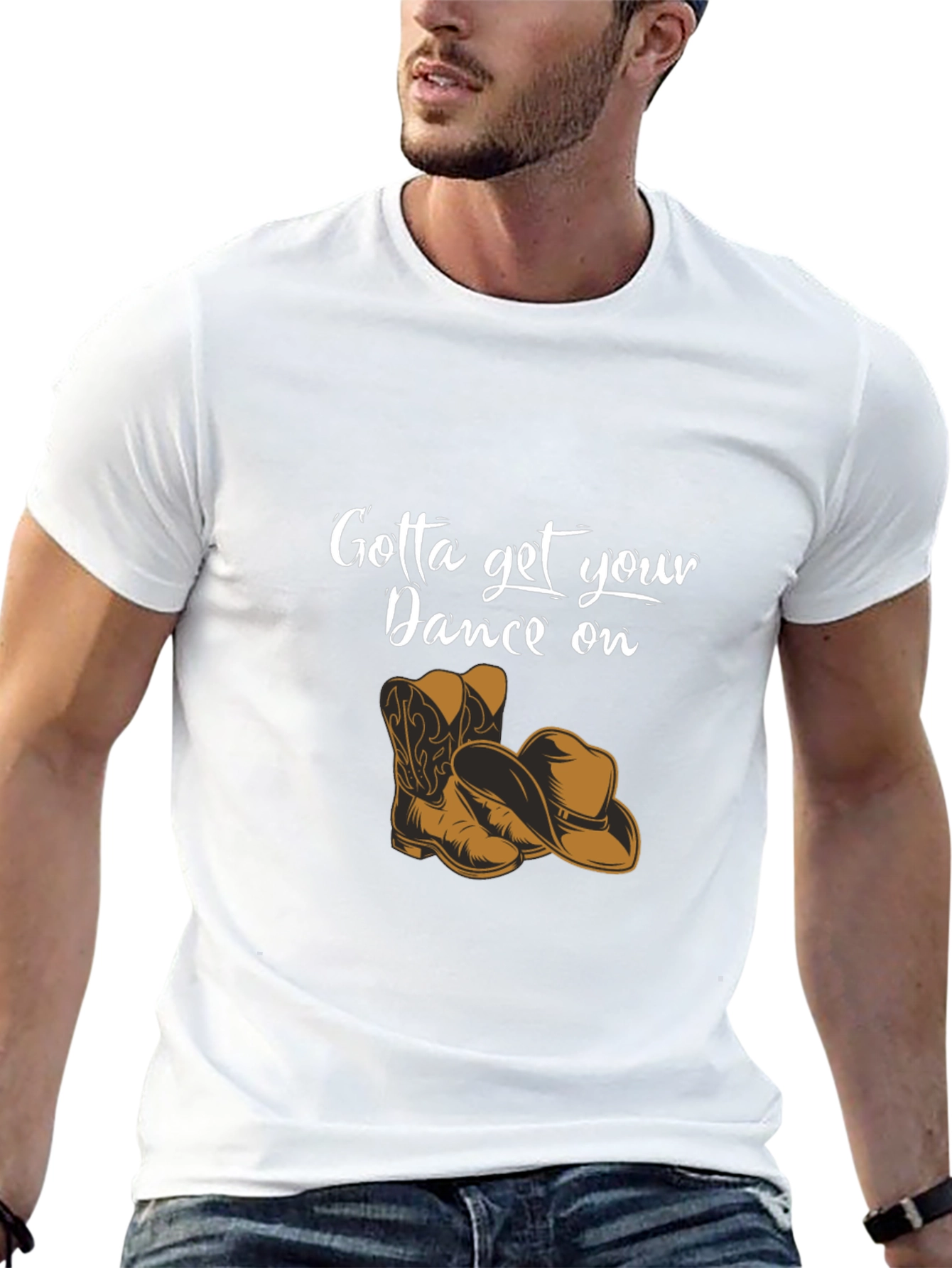 Gotta Get Your Dance On Black Graphic Tee