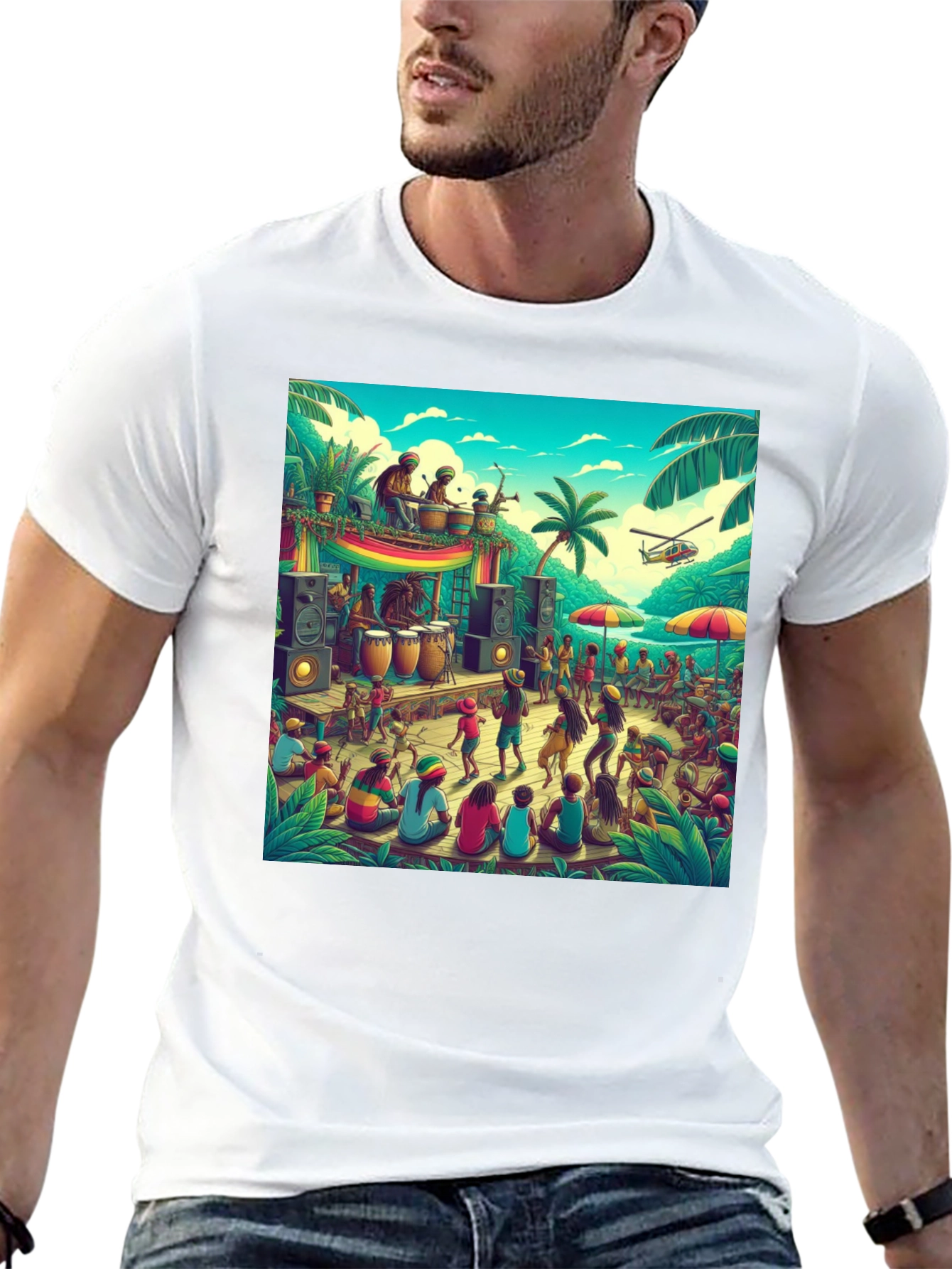 Island Vibes Graphic Tee
